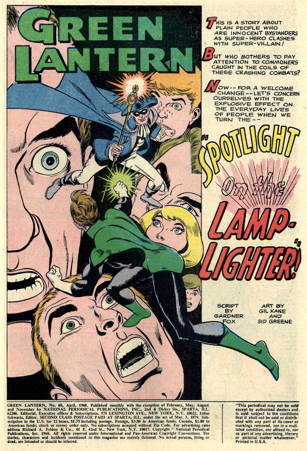 Read online Green Lantern (1960) comic -  Issue #60 - 3