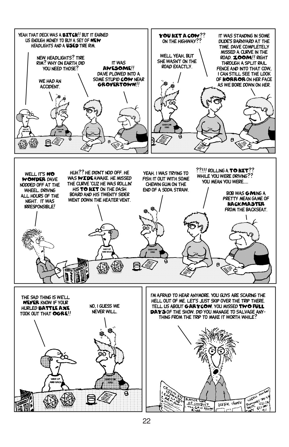 Read online Knights of the Dinner Table comic -  Issue #21 - 24