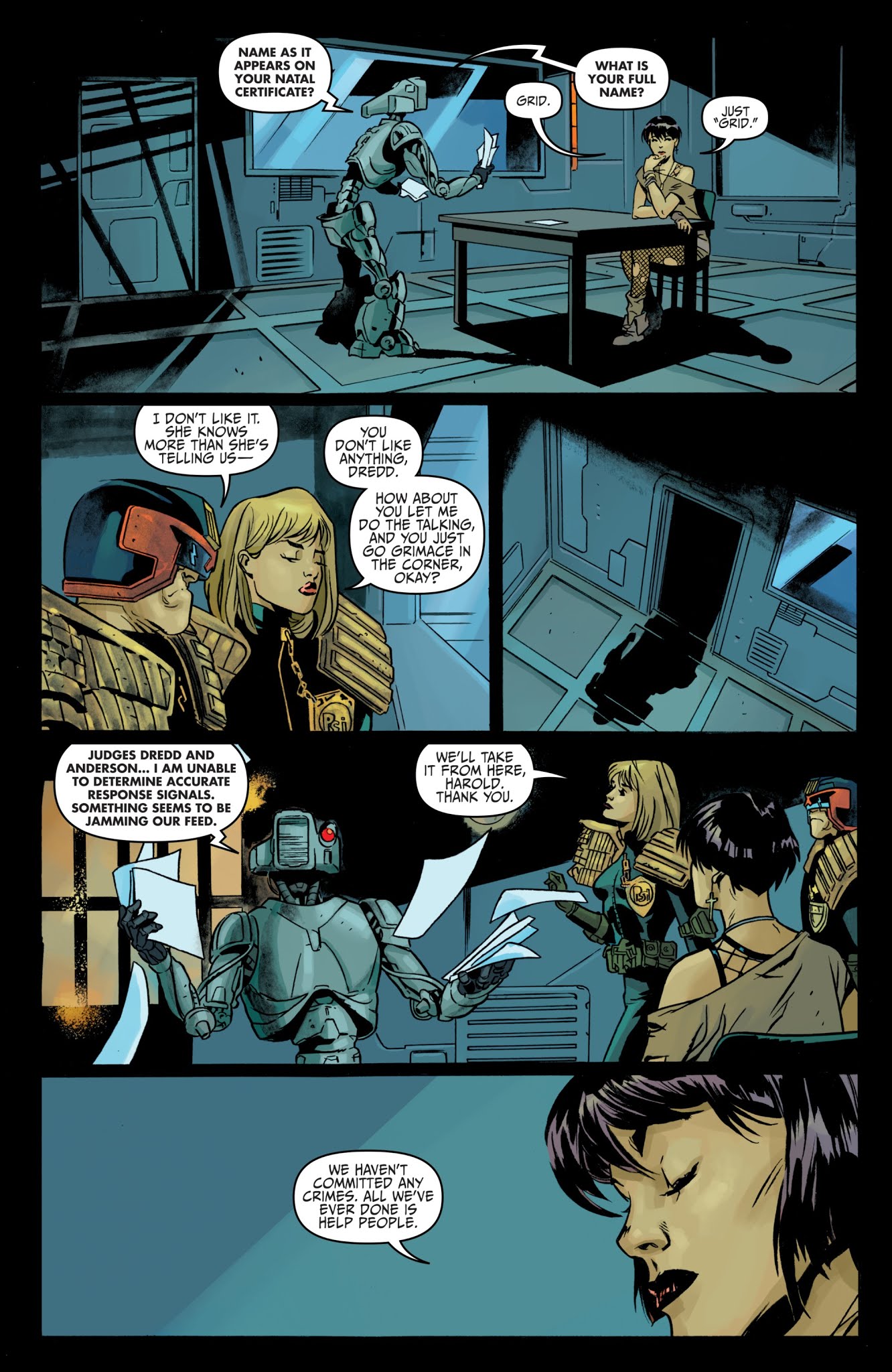 Read online Judge Dredd: Toxic comic -  Issue #1 - 14