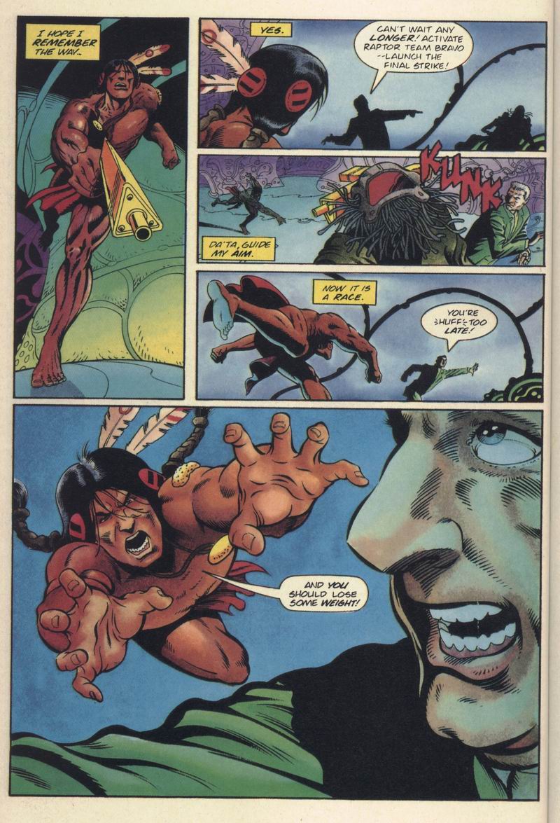 Read online Turok, Dinosaur Hunter (1993) comic -  Issue #19 - 17