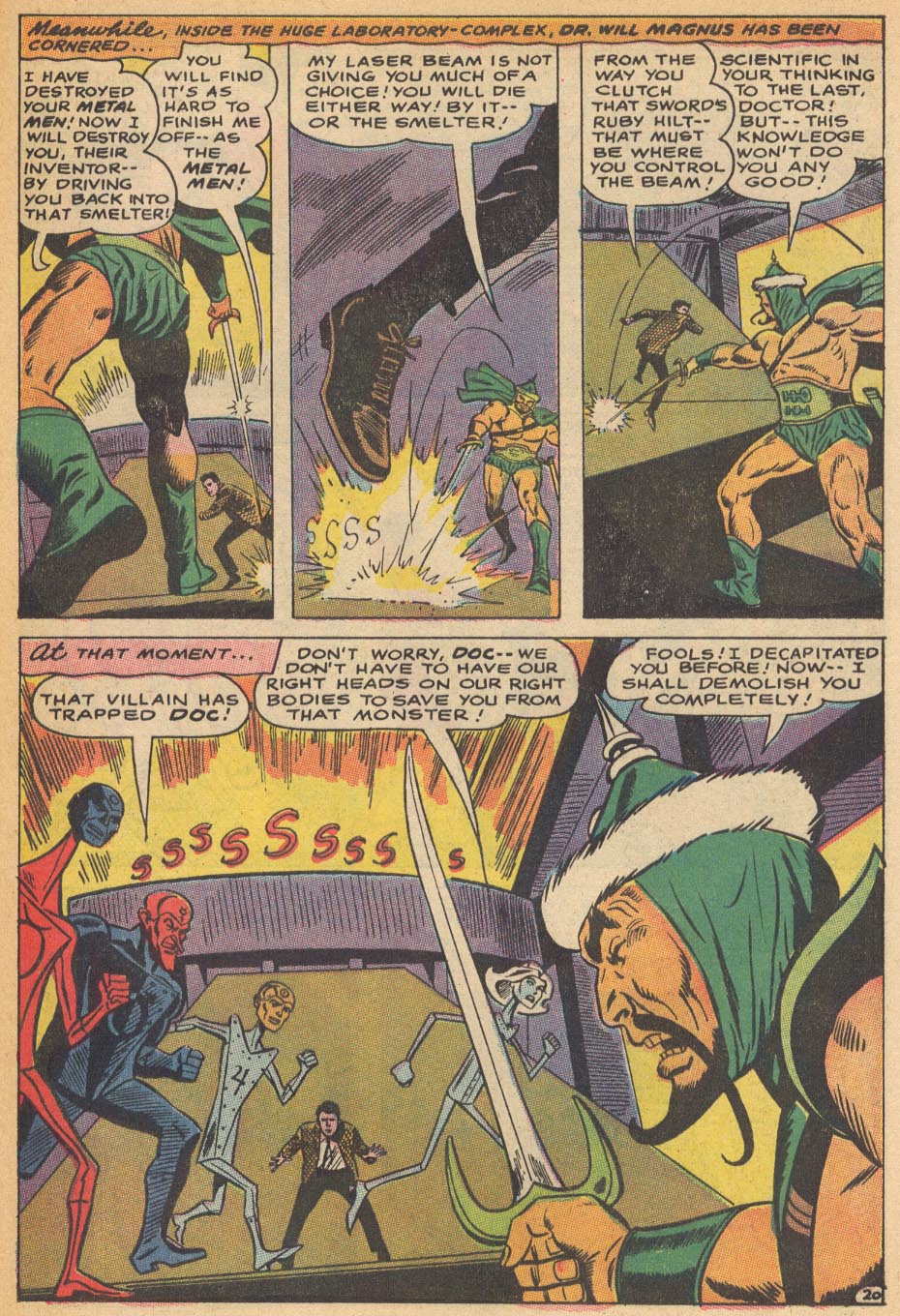 Read online Metal Men (1963) comic -  Issue #27 - 28