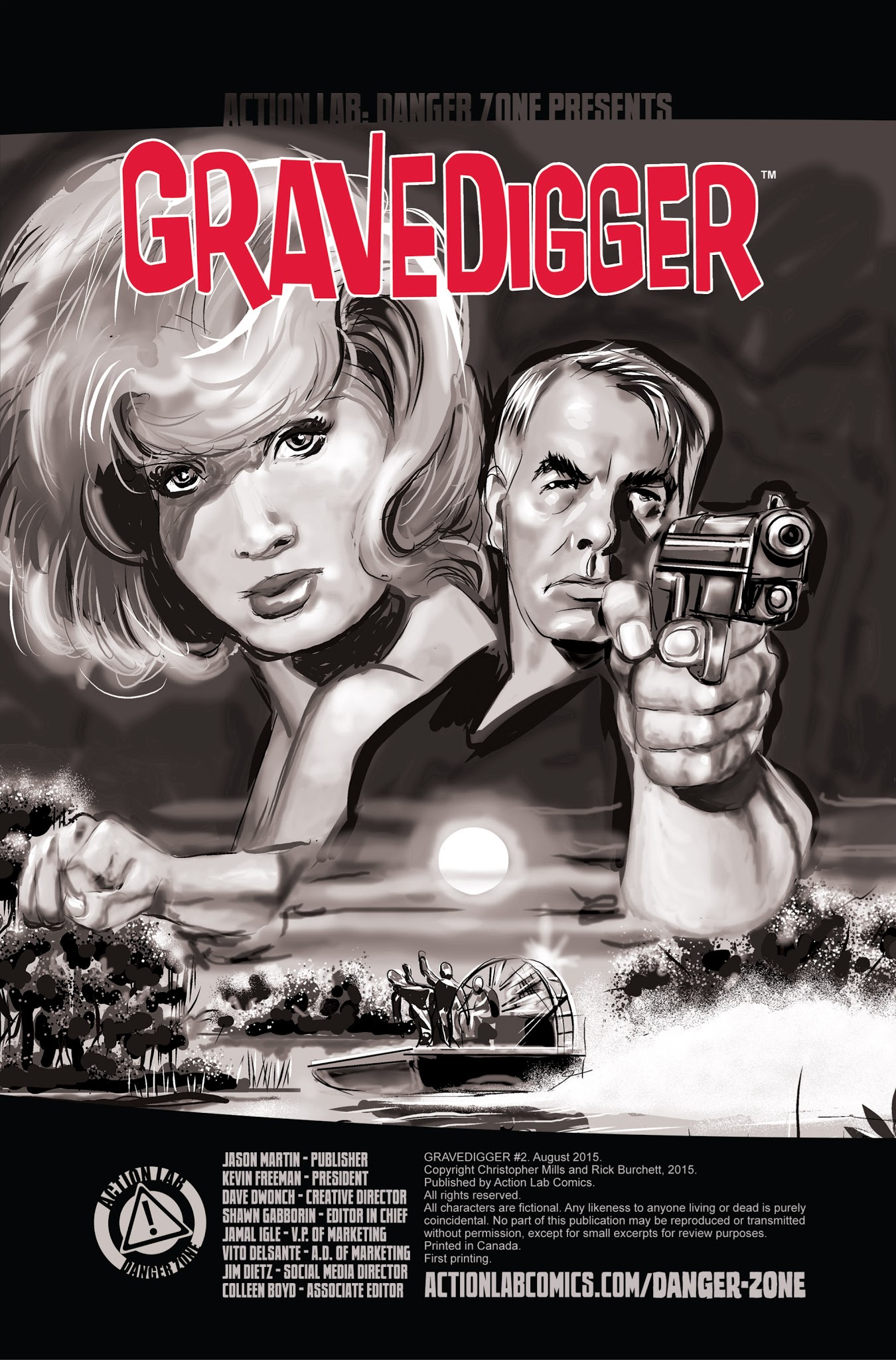 Read online Gravedigger comic -  Issue #2 - 2