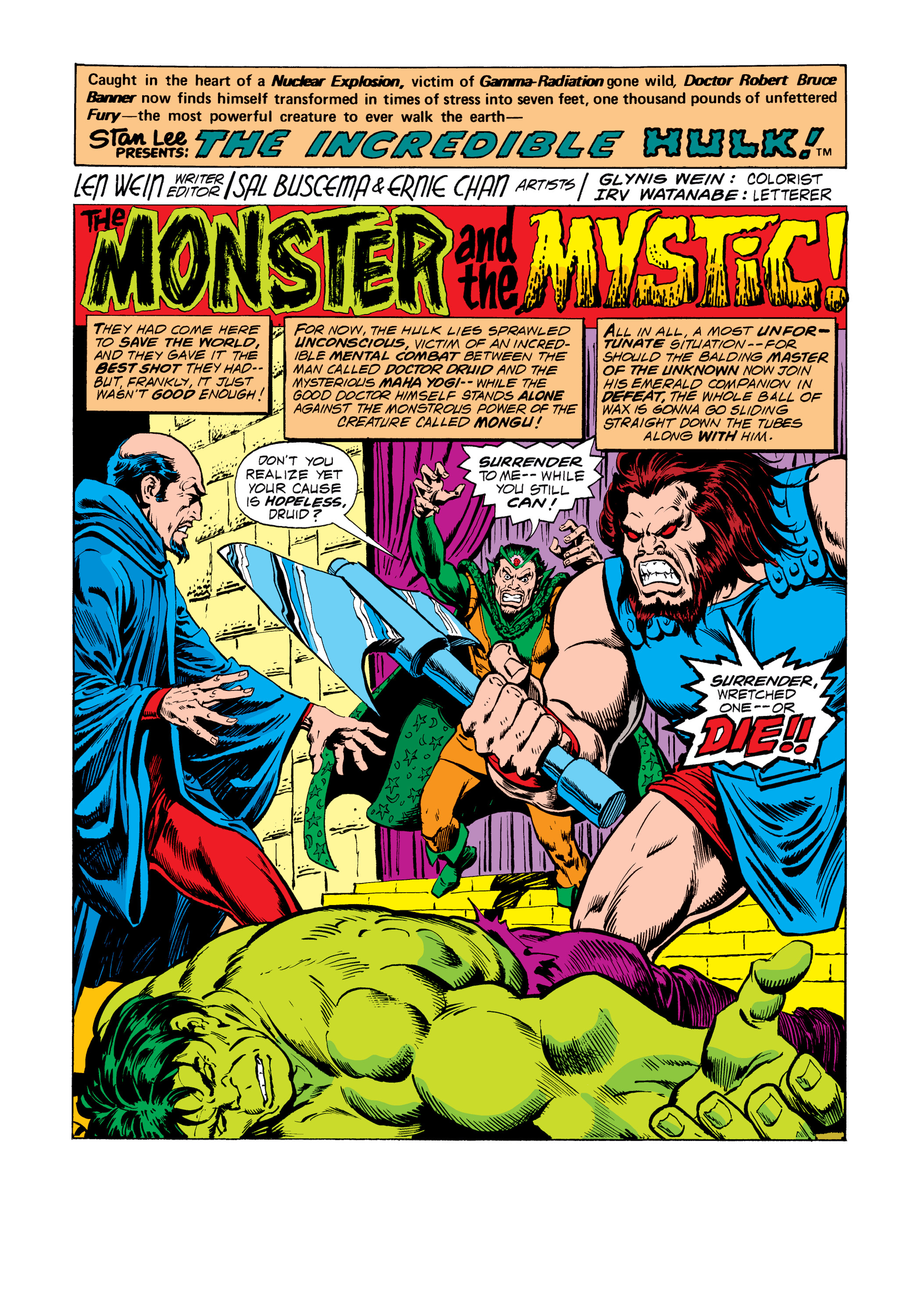 Read online Marvel Masterworks: The Incredible Hulk comic -  Issue # TPB 13 (Part 1) - 63