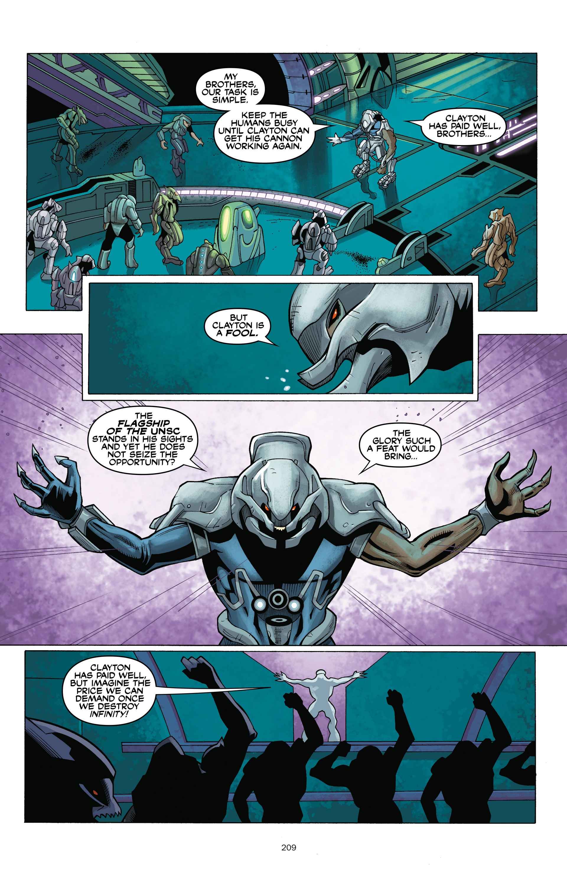 Read online Halo: Initiation and Escalation comic -  Issue # TPB (Part 3) - 8