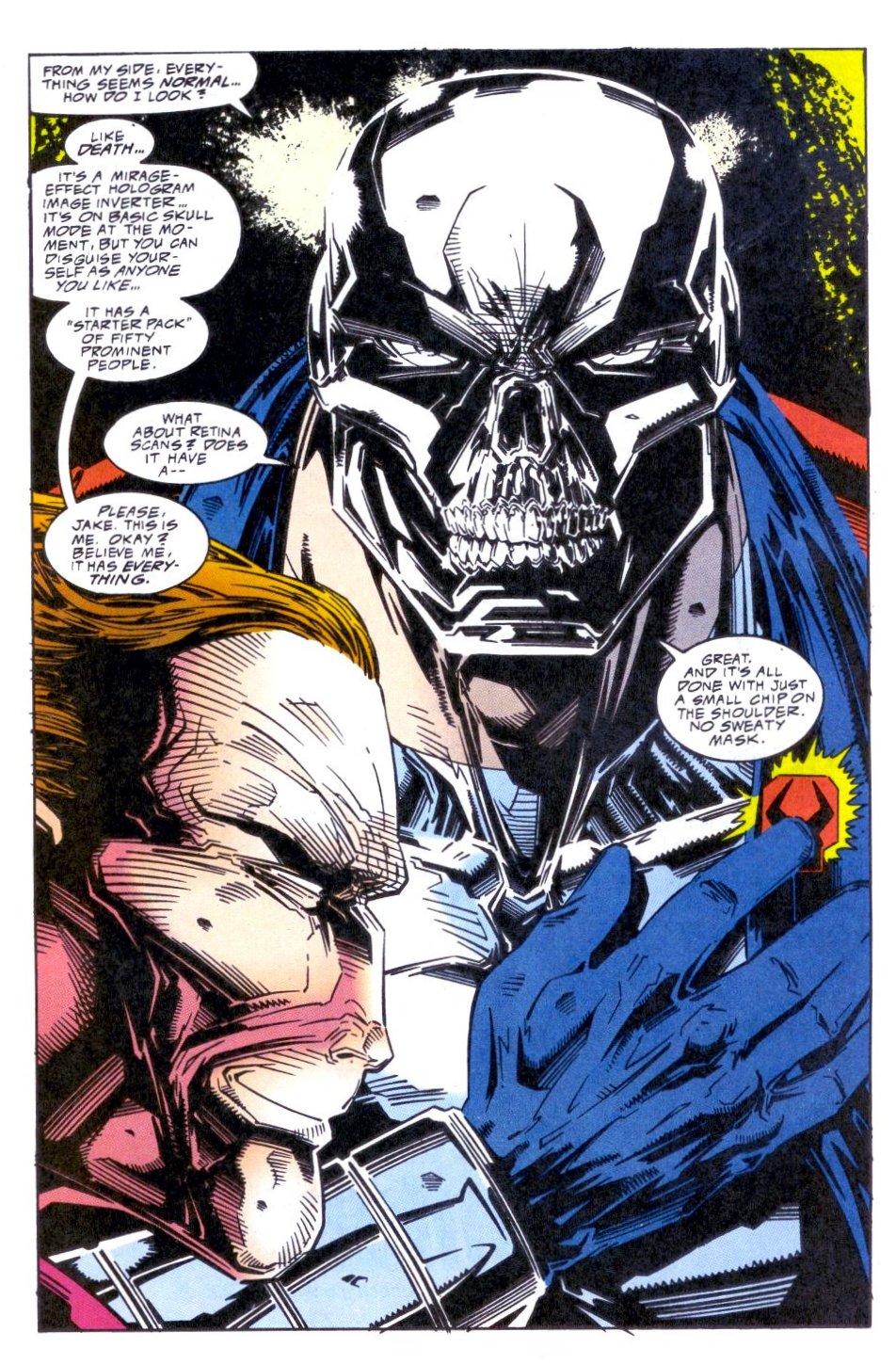 Read online Punisher 2099 comic -  Issue #22 - 10