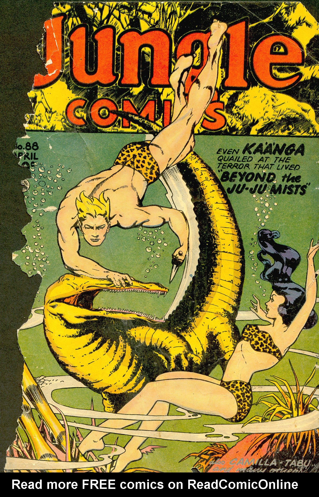 Read online Jungle Comics comic -  Issue #88 - 2