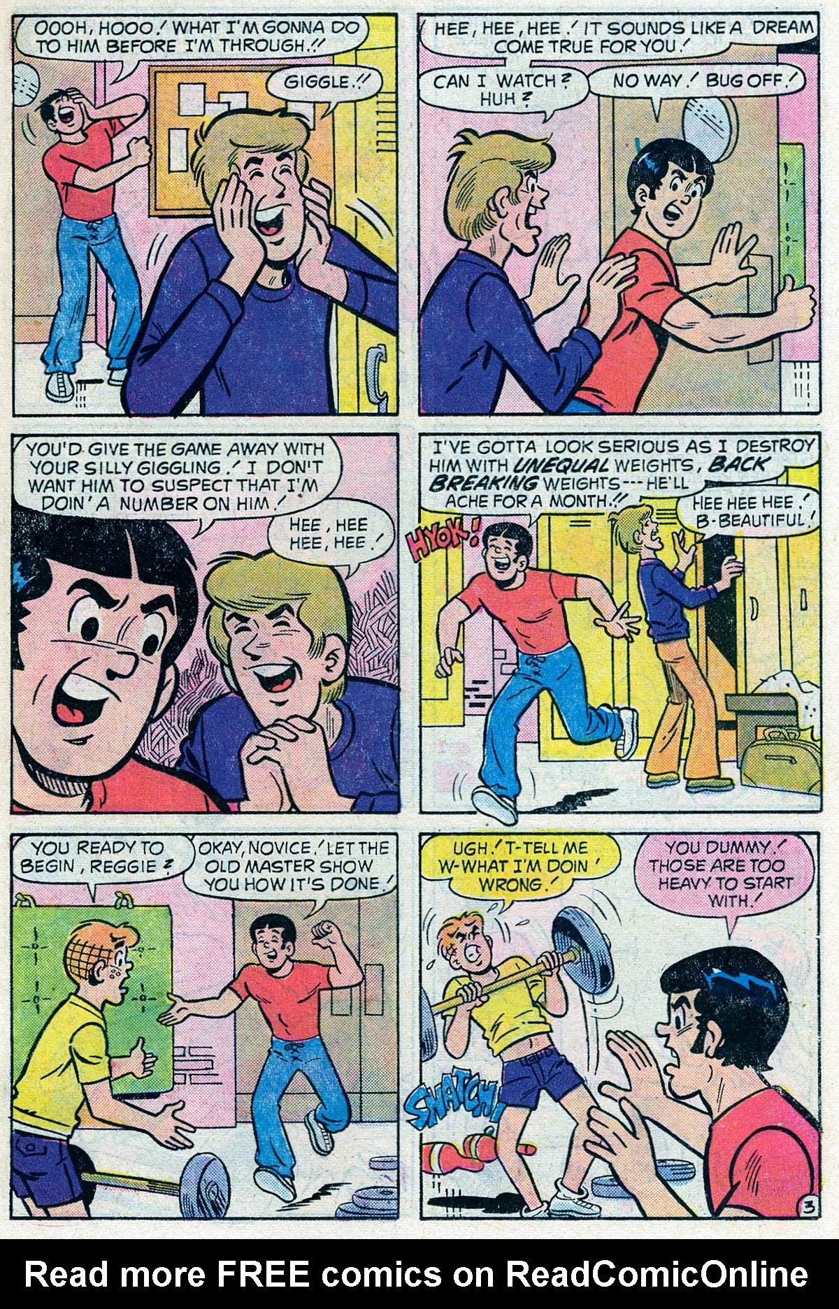 Read online Reggie and Me (1966) comic -  Issue #83 - 11