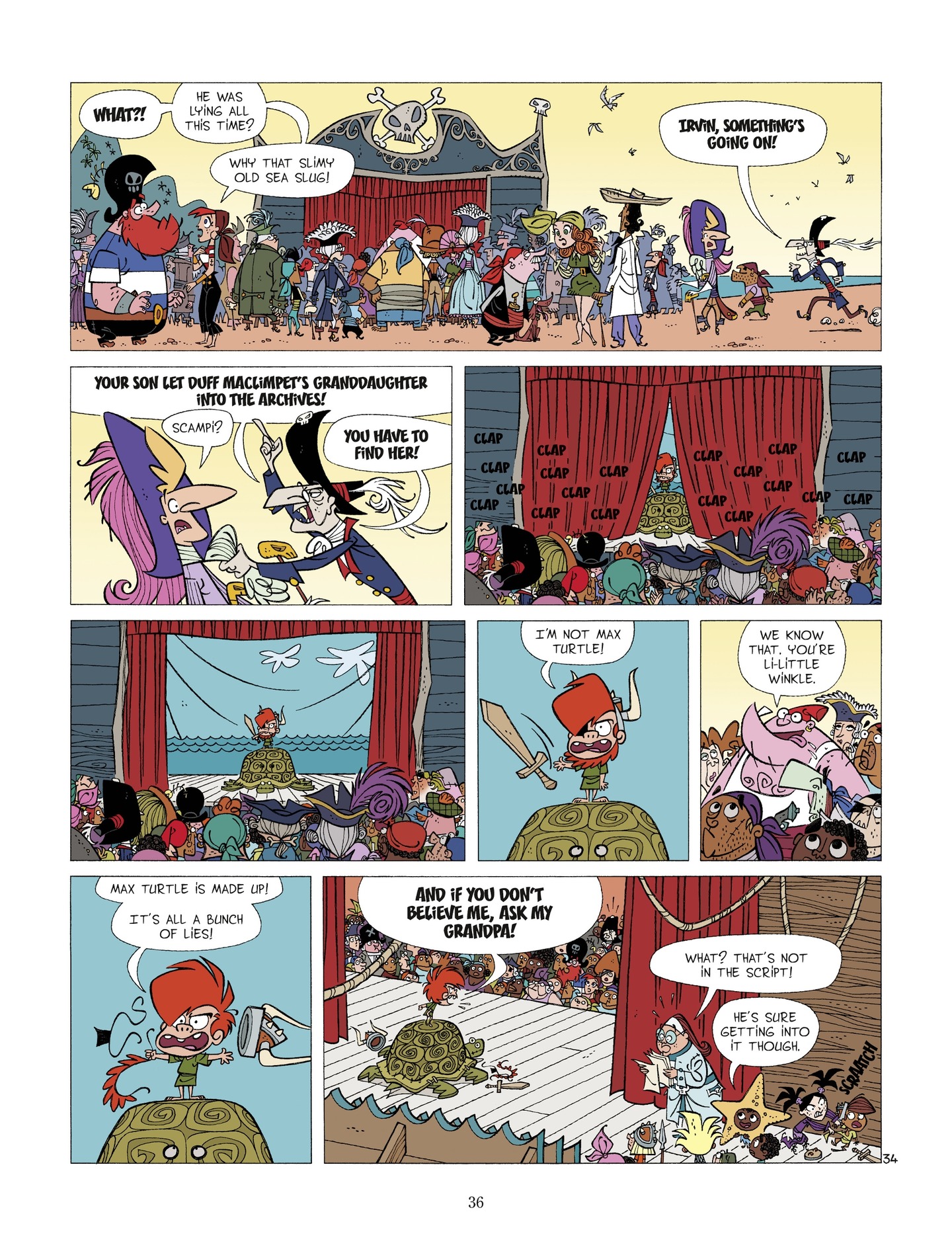 Read online Pirate Family comic -  Issue #2 - 36