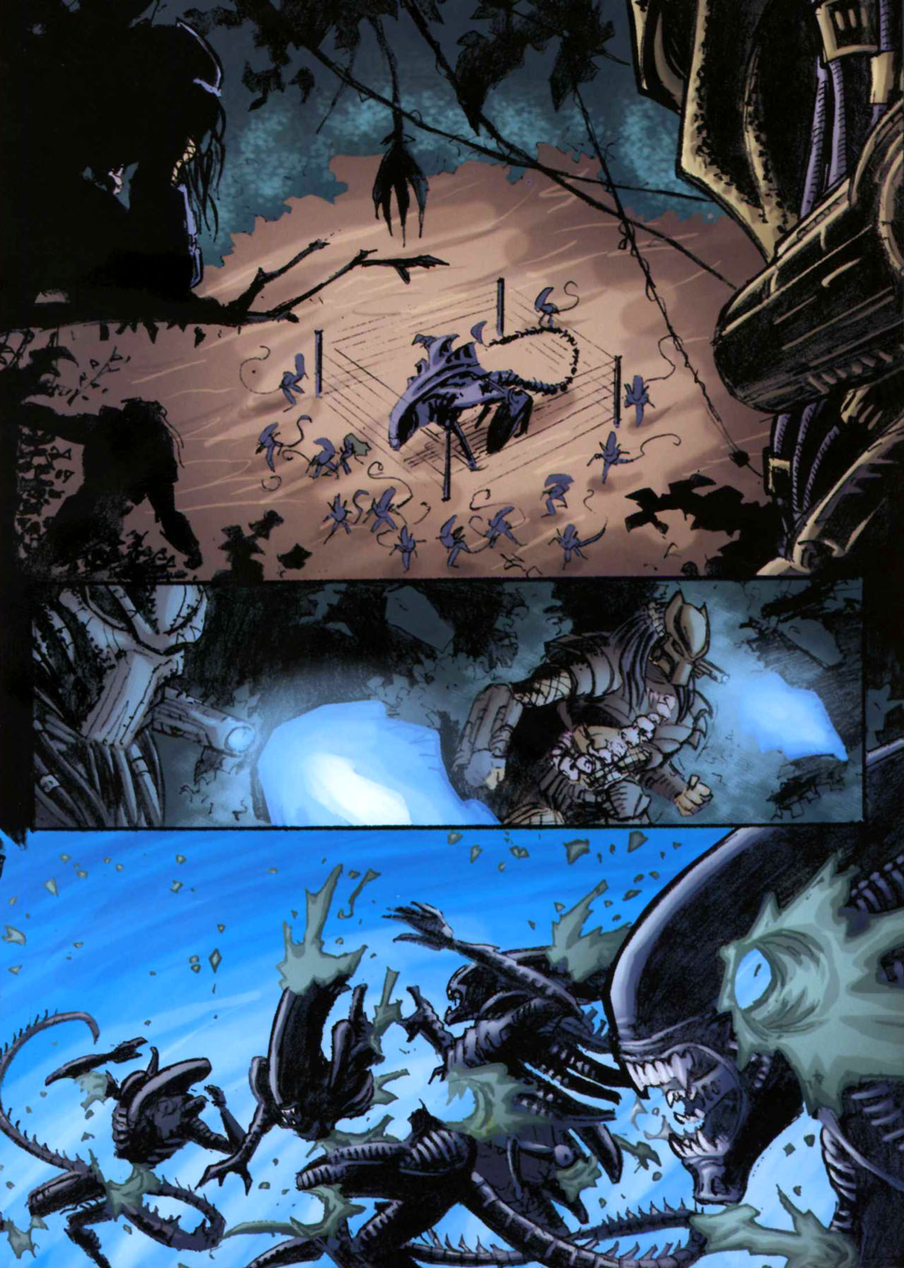 Read online Alien Vs. Predator: Civilized Beasts comic -  Issue # TPB - 34
