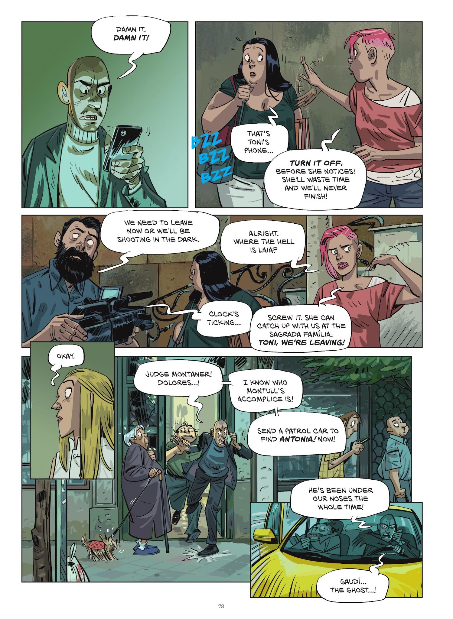 Read online The Ghost of Gaudi comic -  Issue # TPB - 78