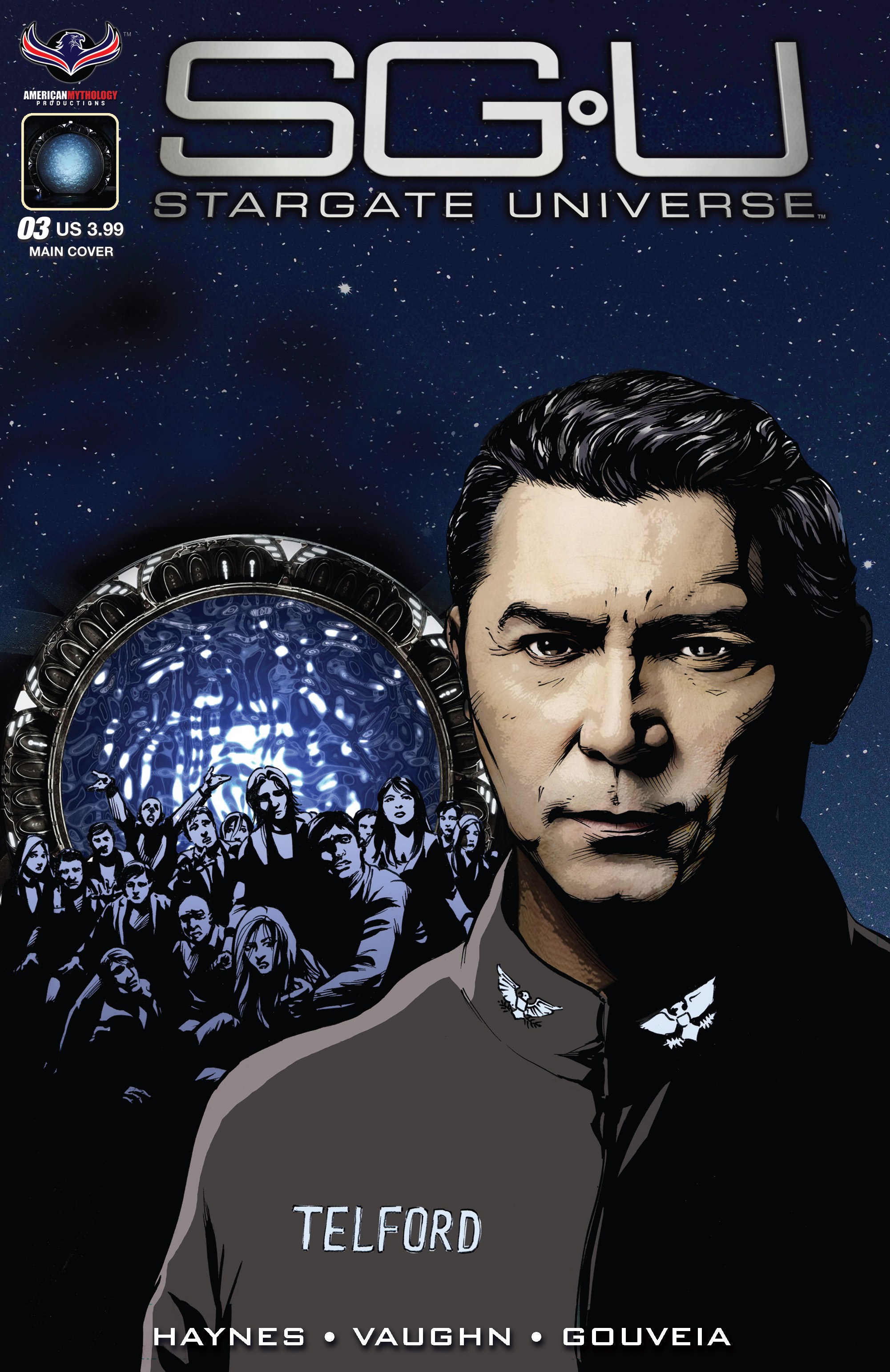 Read online Stargate Universe comic -  Issue #3 - 1