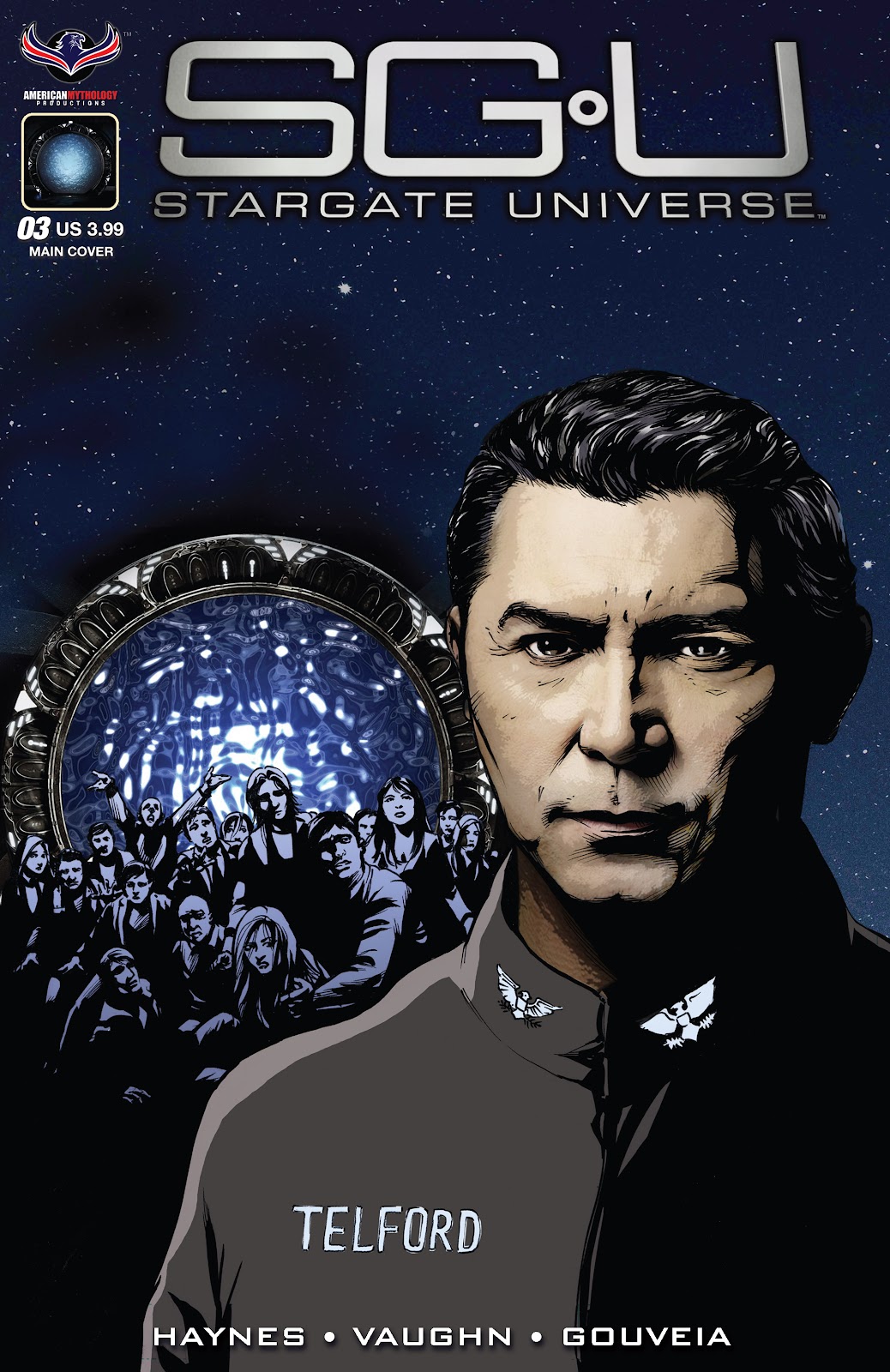 Stargate Universe issue 3 - Page 1