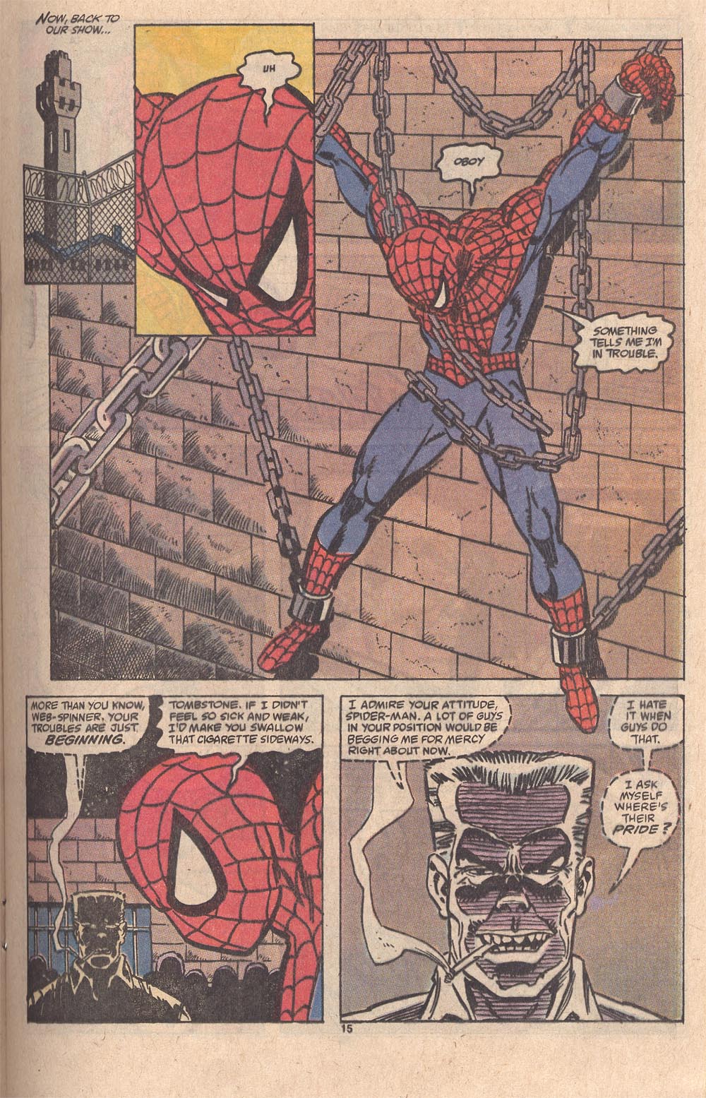 Read online The Spectacular Spider-Man (1976) comic -  Issue #155 - 12