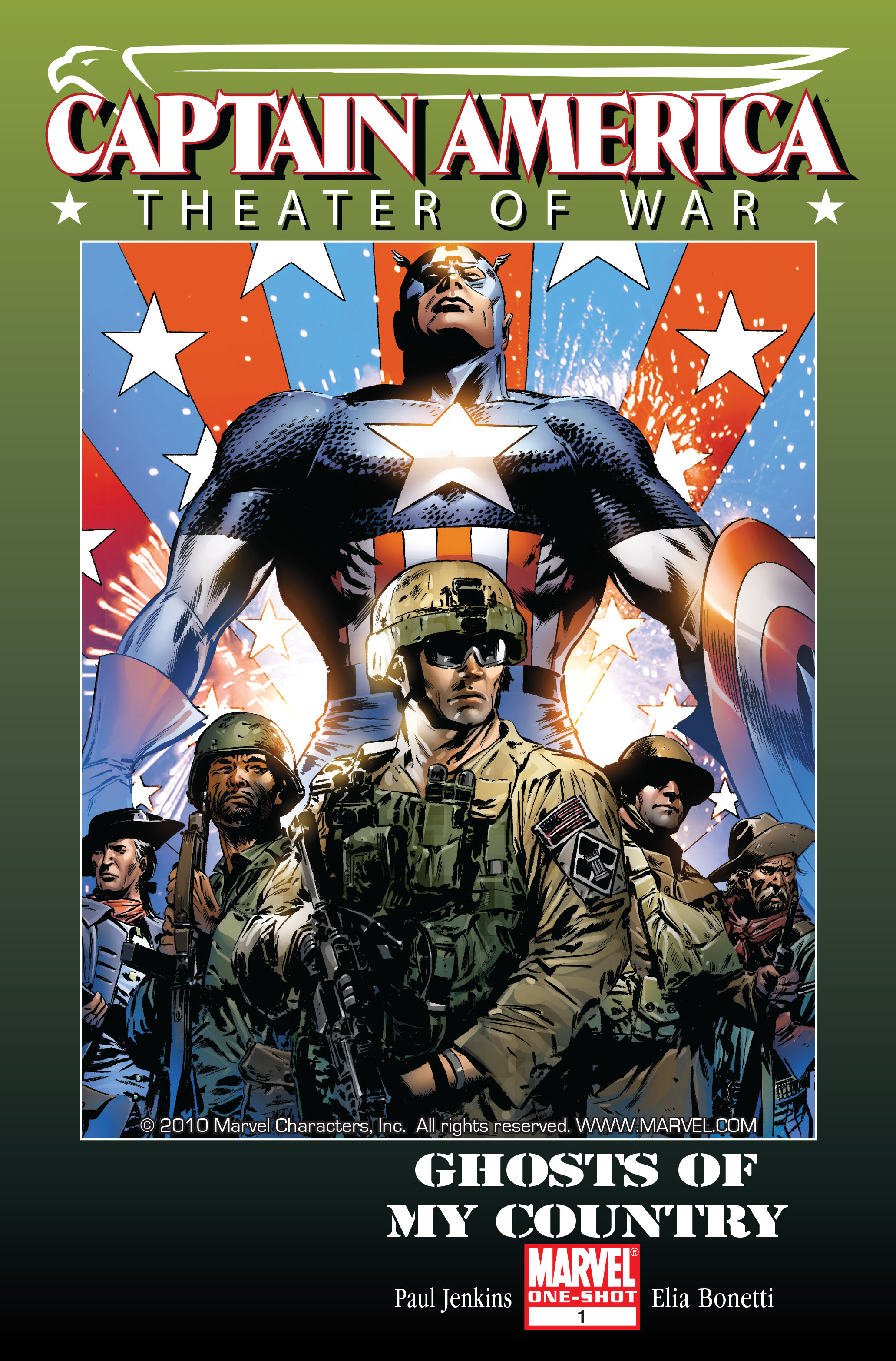 Captain America Theater of War: Ghosts of My Country issue Full - Page 1