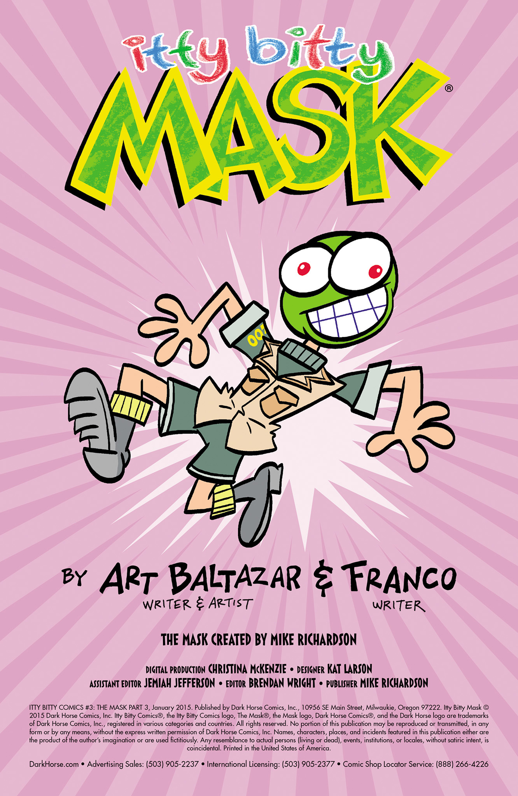 Read online Itty Bitty Comics: The Mask comic -  Issue #3 - 2