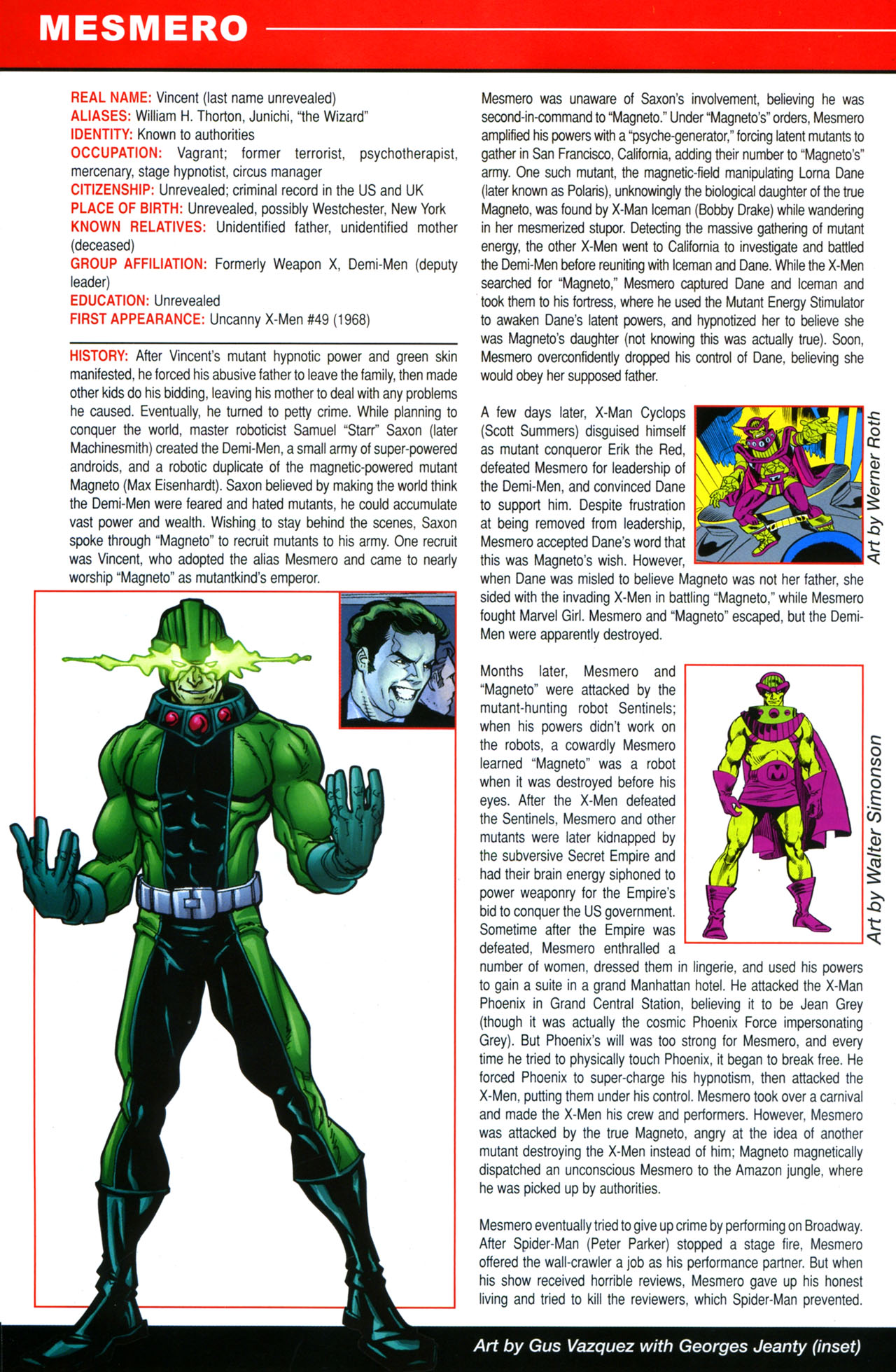 Read online Official Handbook of the Marvel Universe A To Z Update comic -  Issue #5 - 38