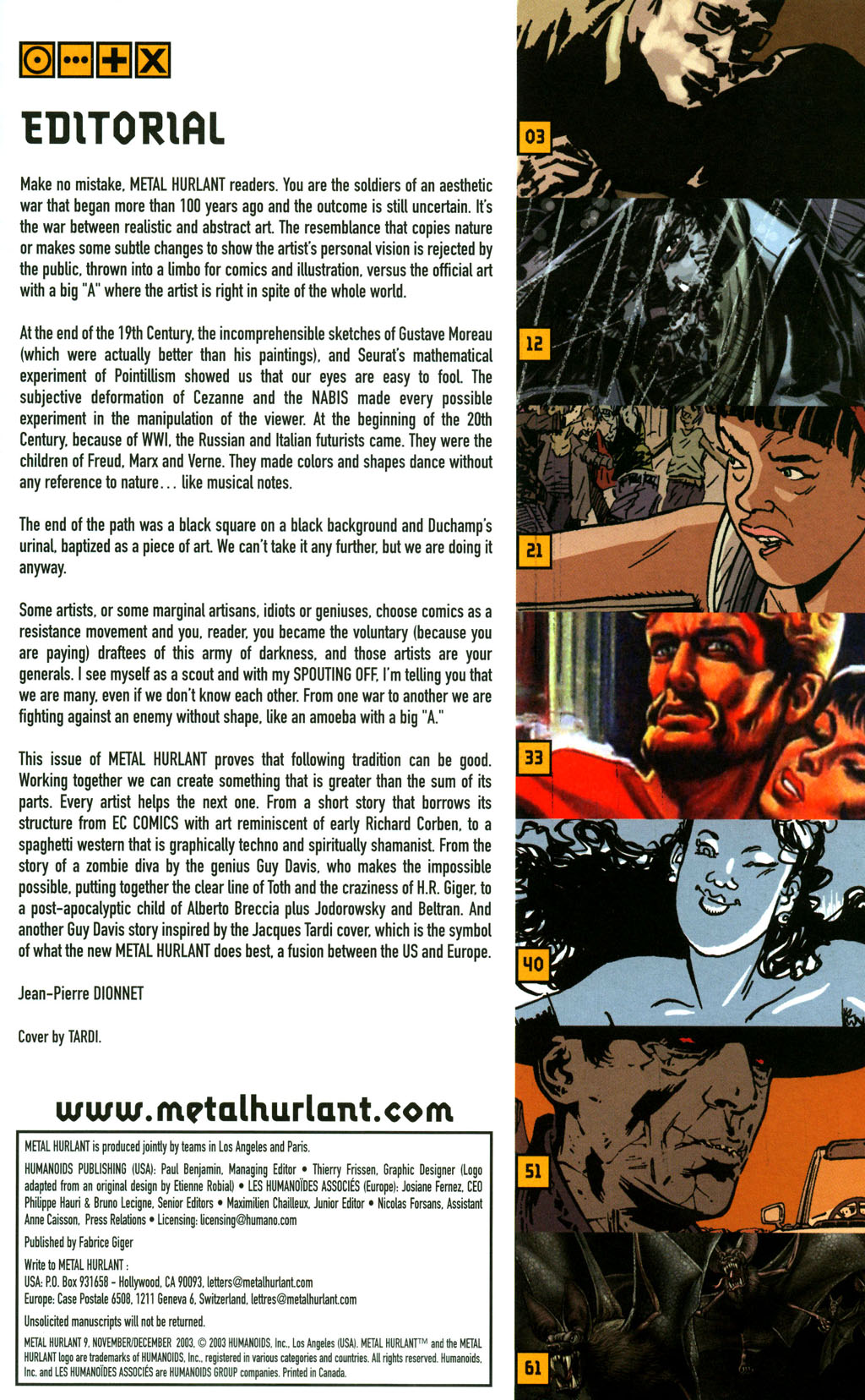 Read online Metal Hurlant comic -  Issue #9 - 3