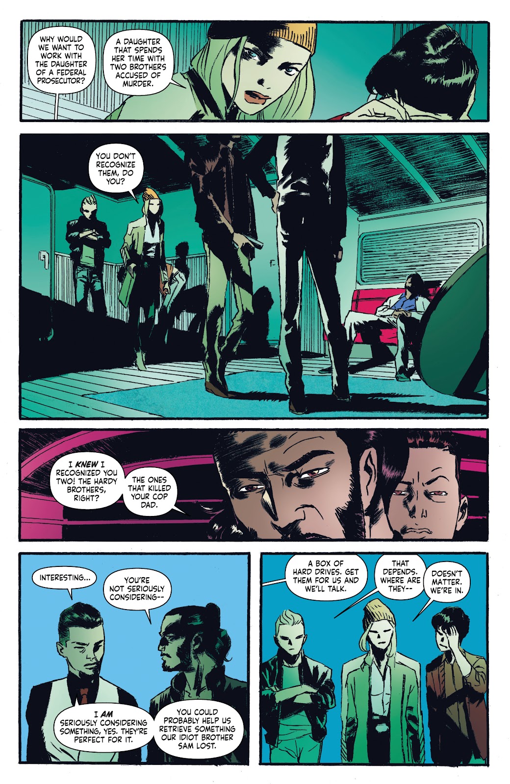 Nancy Drew And The Hardy Boys: The Big Lie issue 3 - Page 7