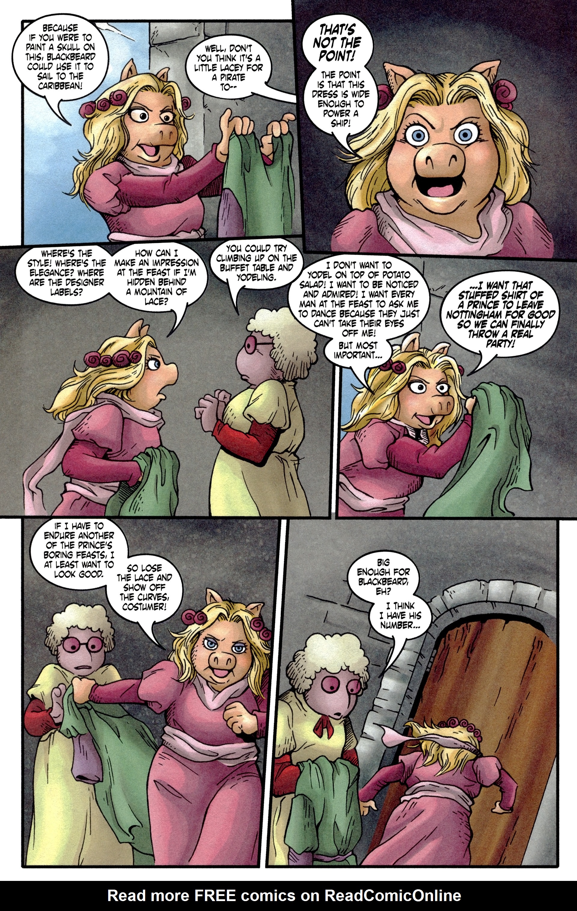 Read online Muppet Robin Hood comic -  Issue #1 - 14