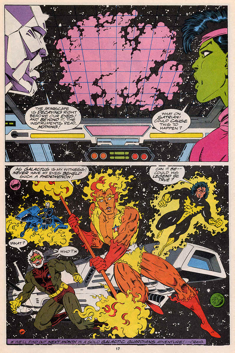Read online Guardians of the Galaxy (1990) comic -  Issue #34 - 14