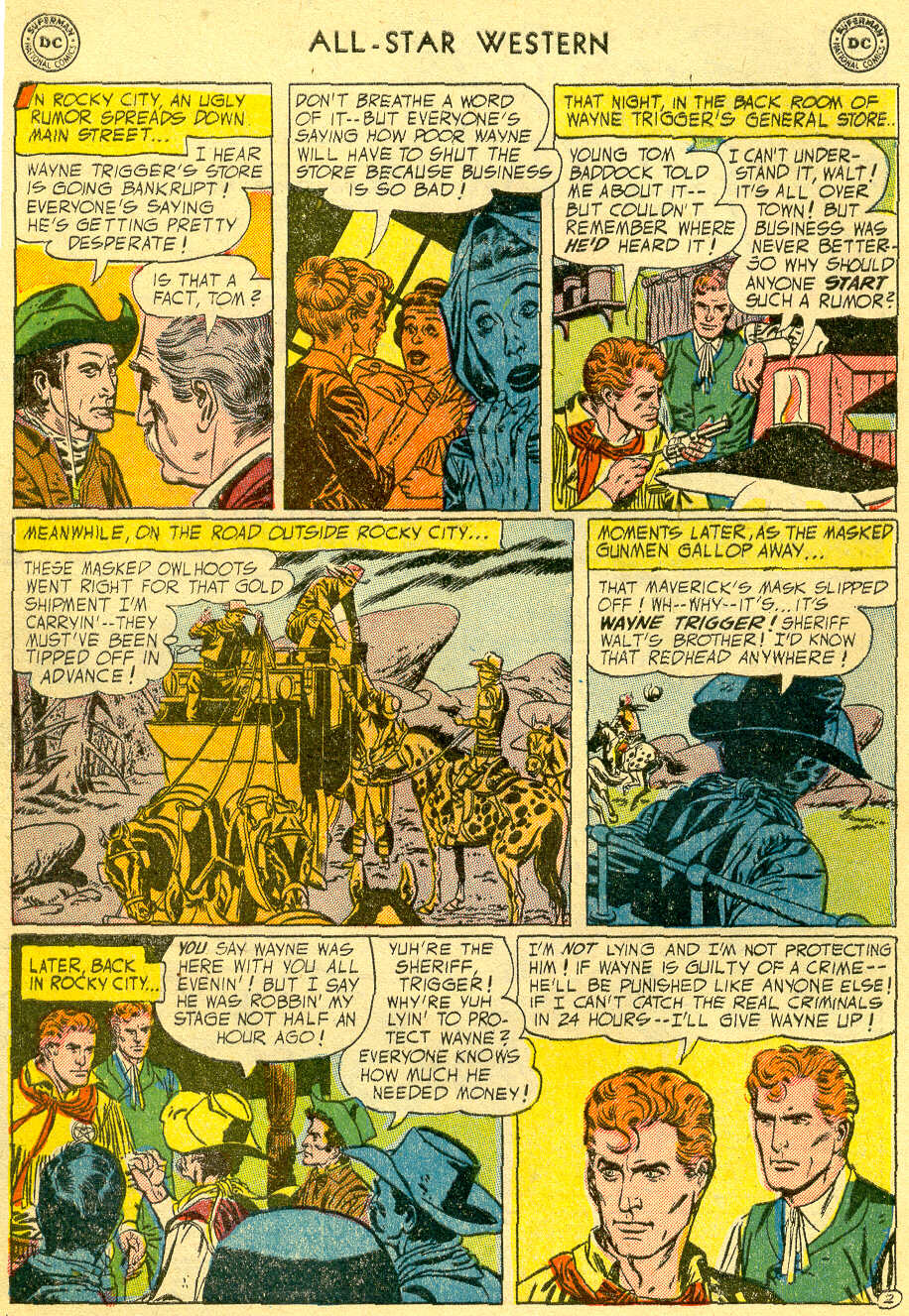 Read online All-Star Western (1951) comic -  Issue #82 - 4