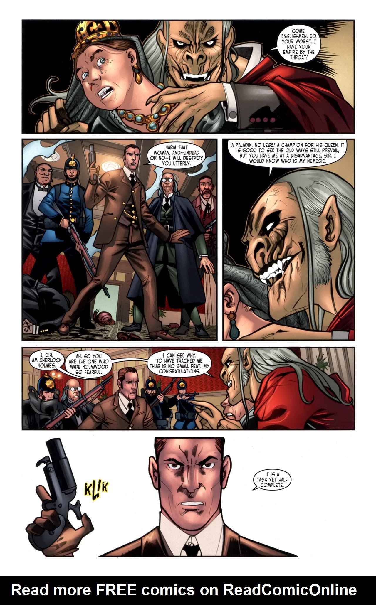 Read online Victorian Undead (2011) comic -  Issue #5 - 11