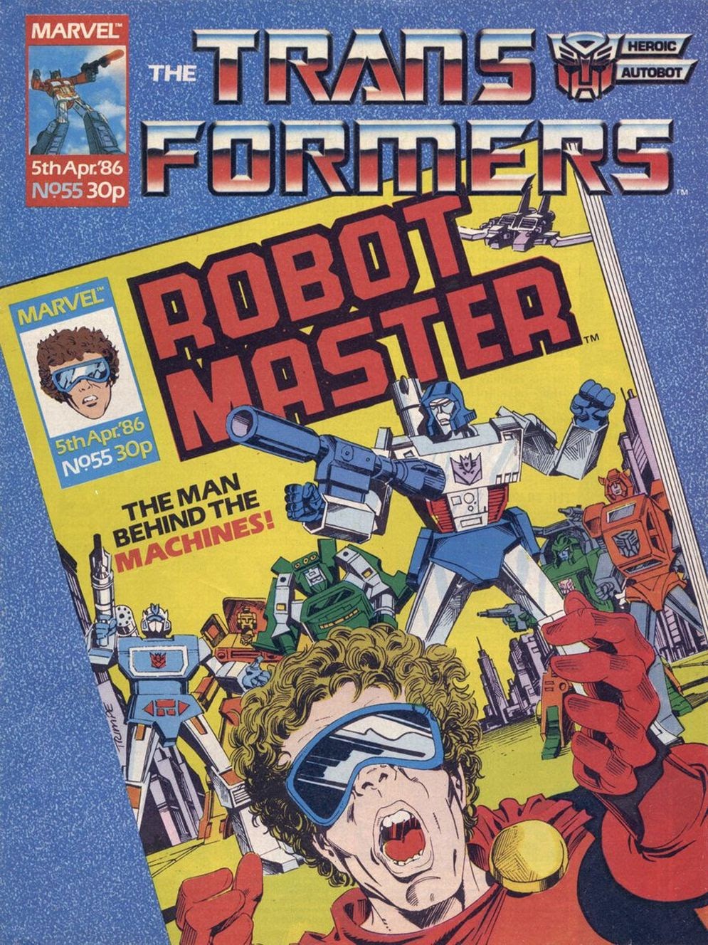 Read online The Transformers (UK) comic -  Issue #55 - 1
