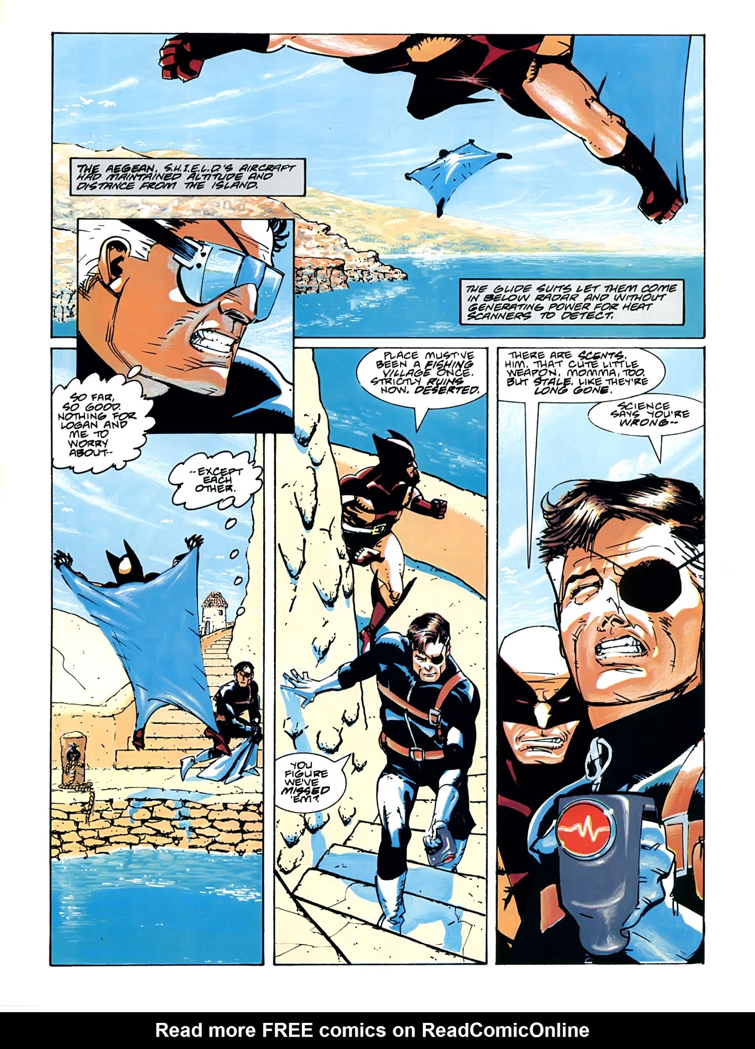 Read online Wolverine, Nick Fury: The Scorpio Connection comic -  Issue # TPB - 46