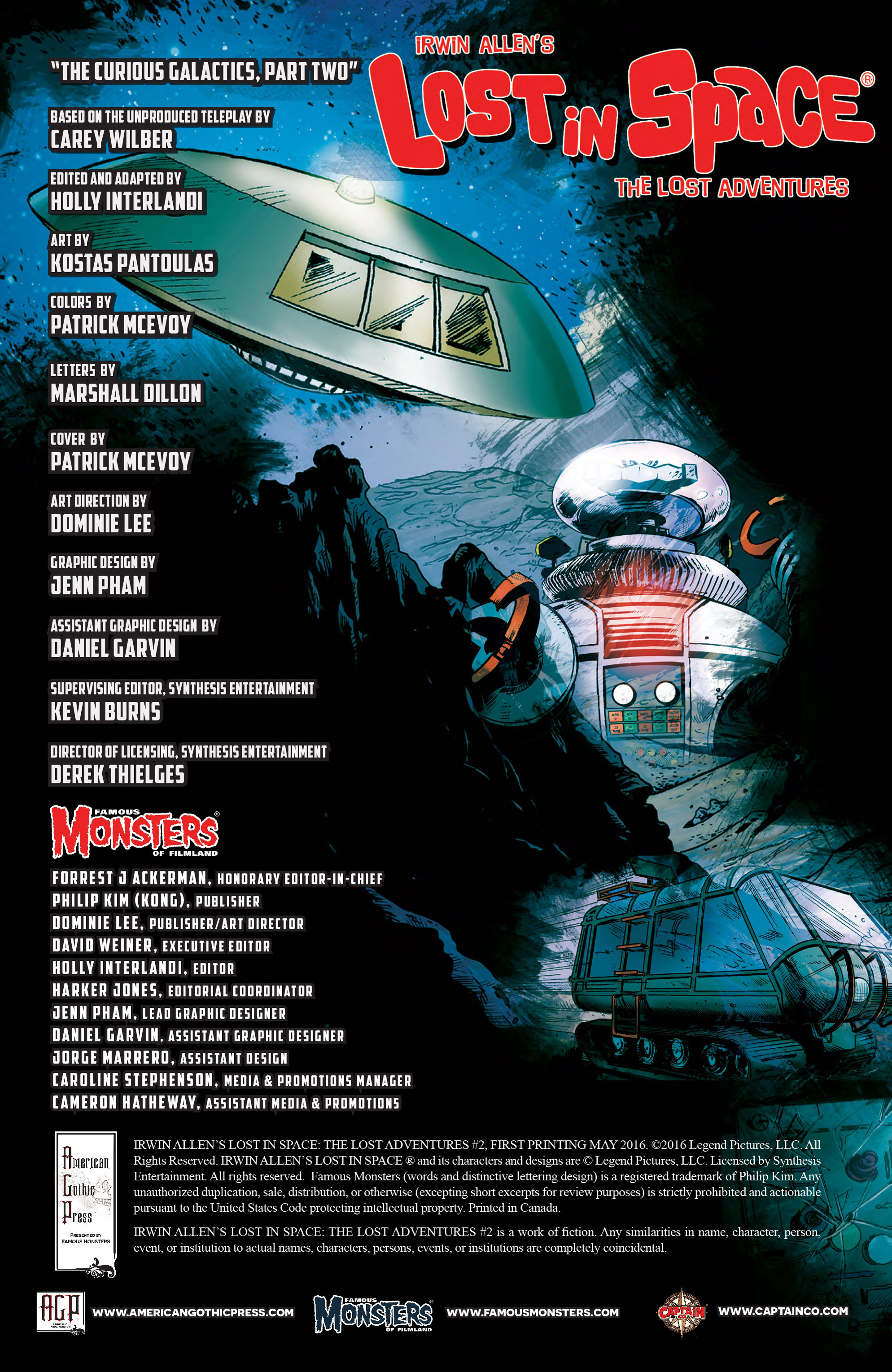 Read online Irwin Allen's Lost In Space: The Lost Adventures comic -  Issue #2 - 2