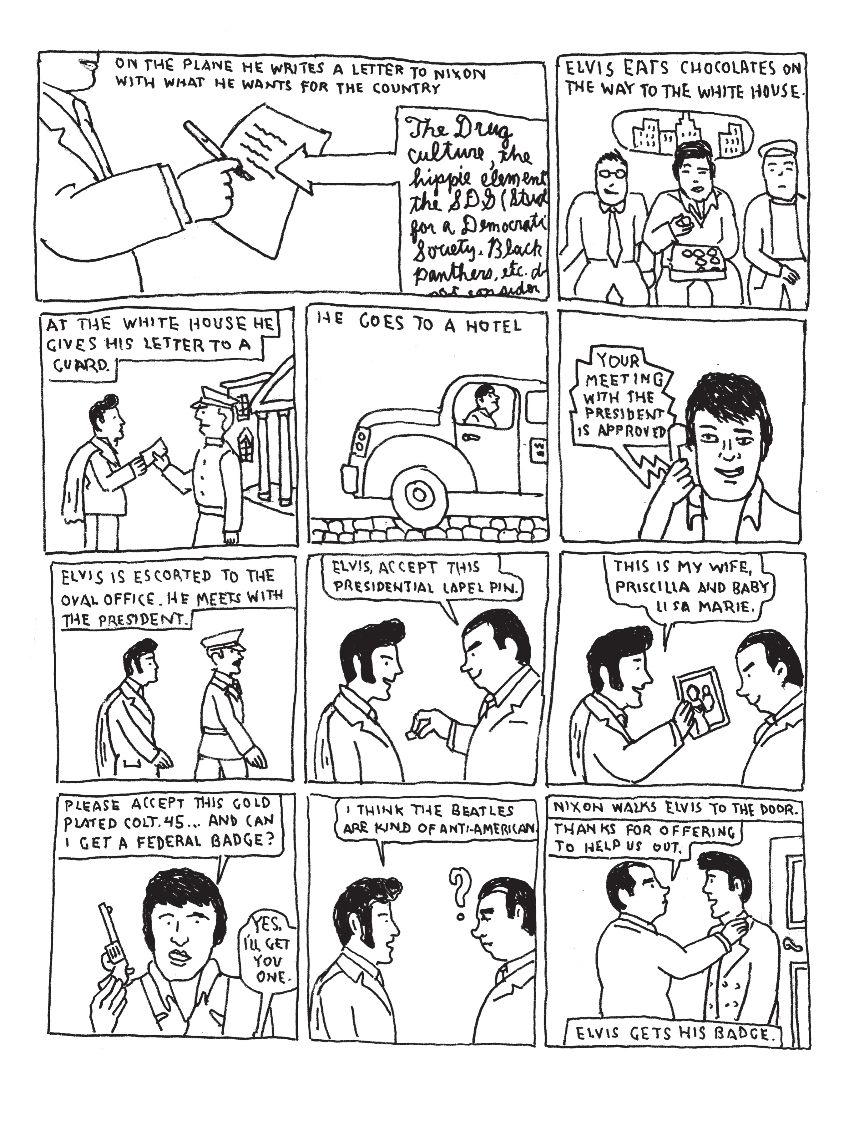 Read online The Mighty Elvis: A Graphic Biography comic -  Issue # TPB - 40