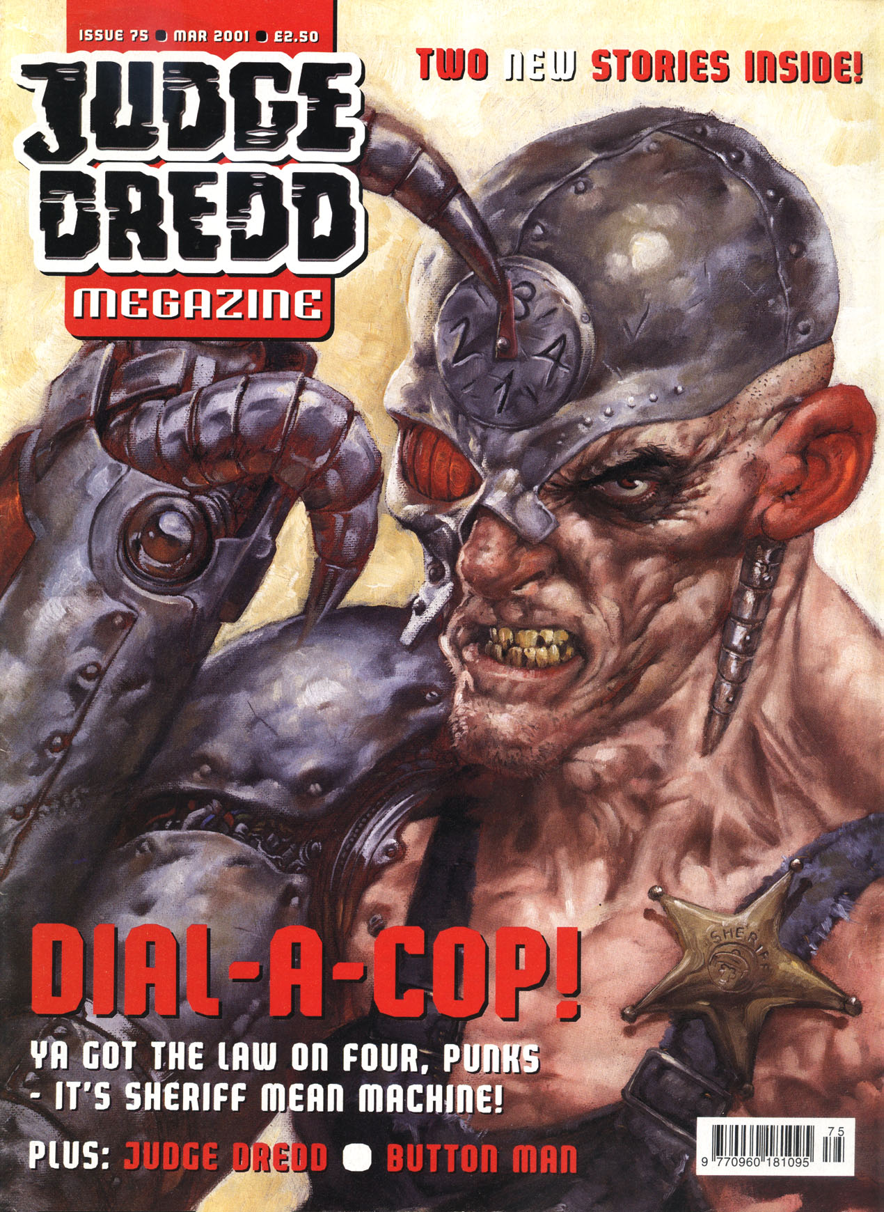 Read online Judge Dredd Megazine (vol. 3) comic -  Issue #75 - 1