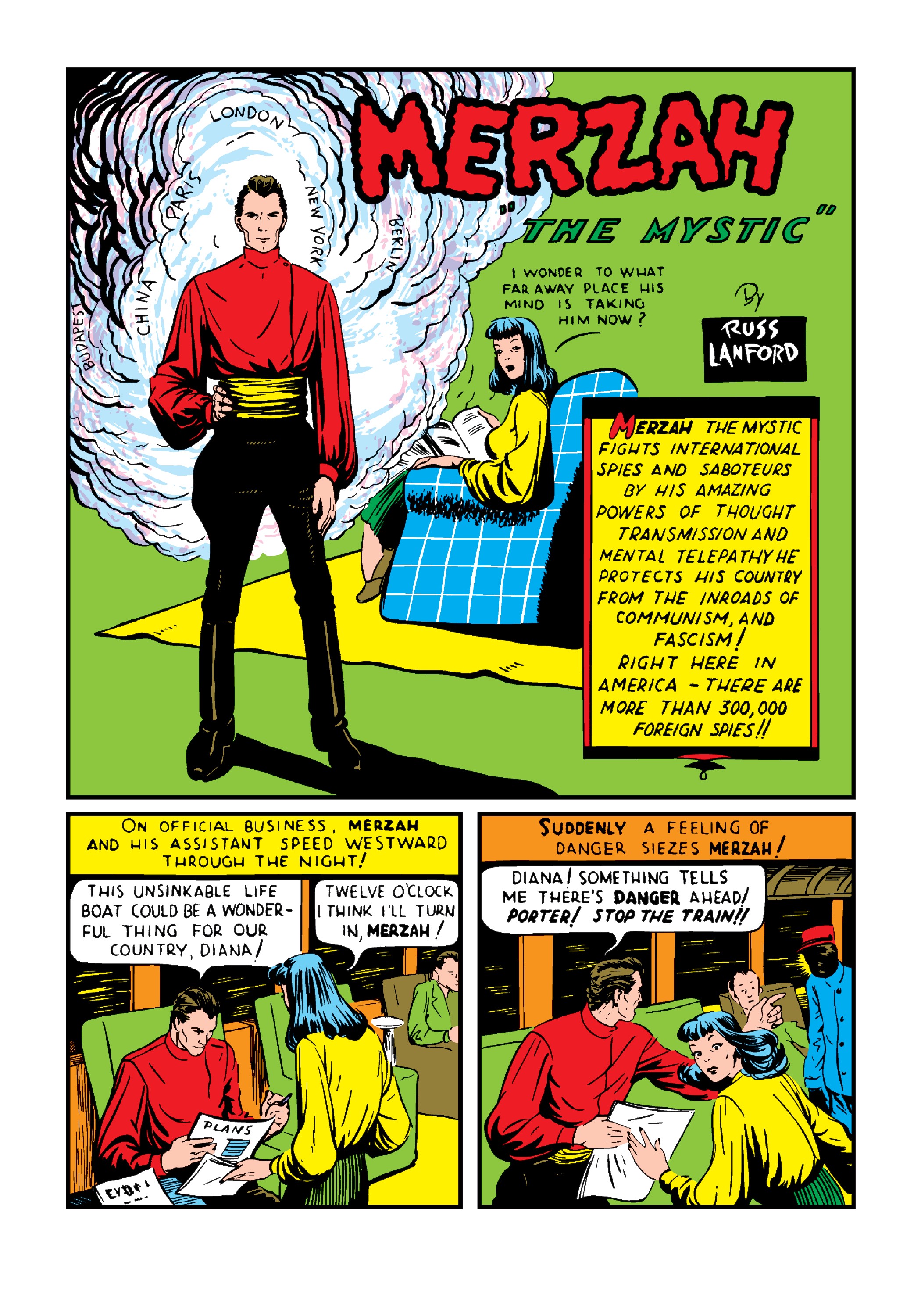 Read online Marvel Masterworks: Golden Age Mystic Comics comic -  Issue # TPB (Part 3) - 52