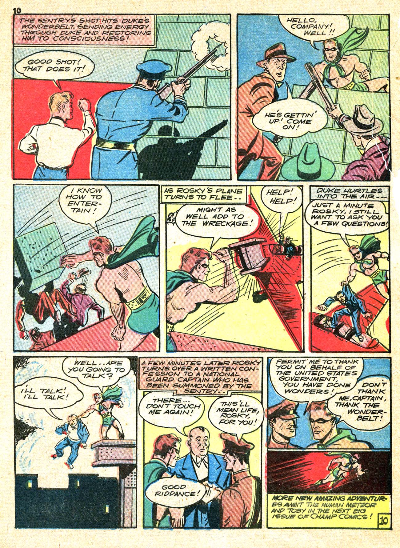 Read online Champ Comics comic -  Issue #12 - 12