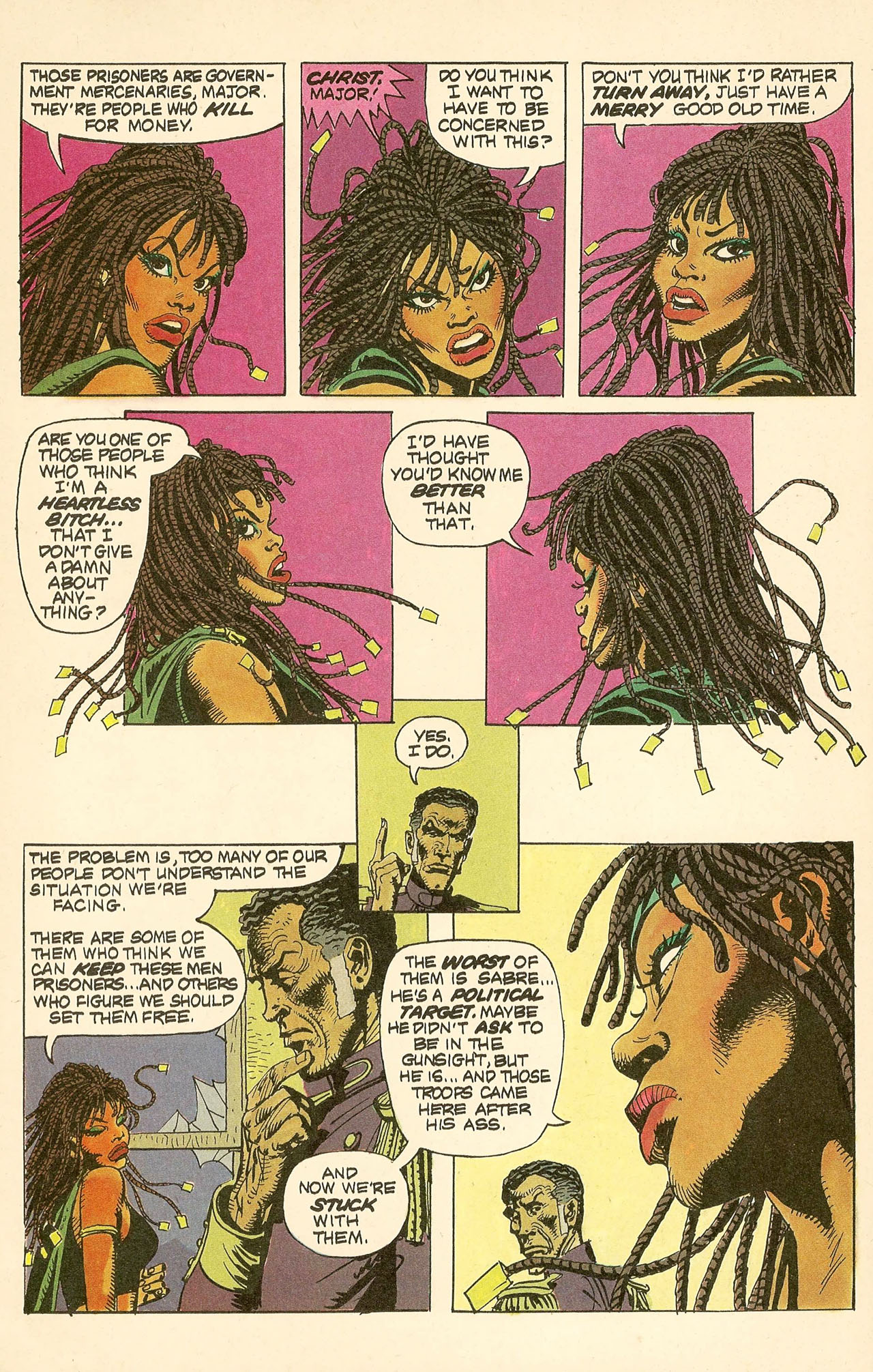 Read online Sabre comic -  Issue #10 - 14