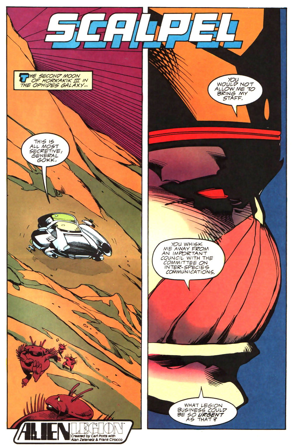 Read online Alien Legion (1987) comic -  Issue #9 - 3