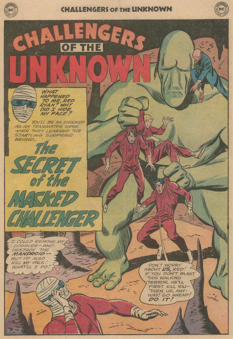 Challengers of the Unknown (1958) Issue #42 #42 - English 17