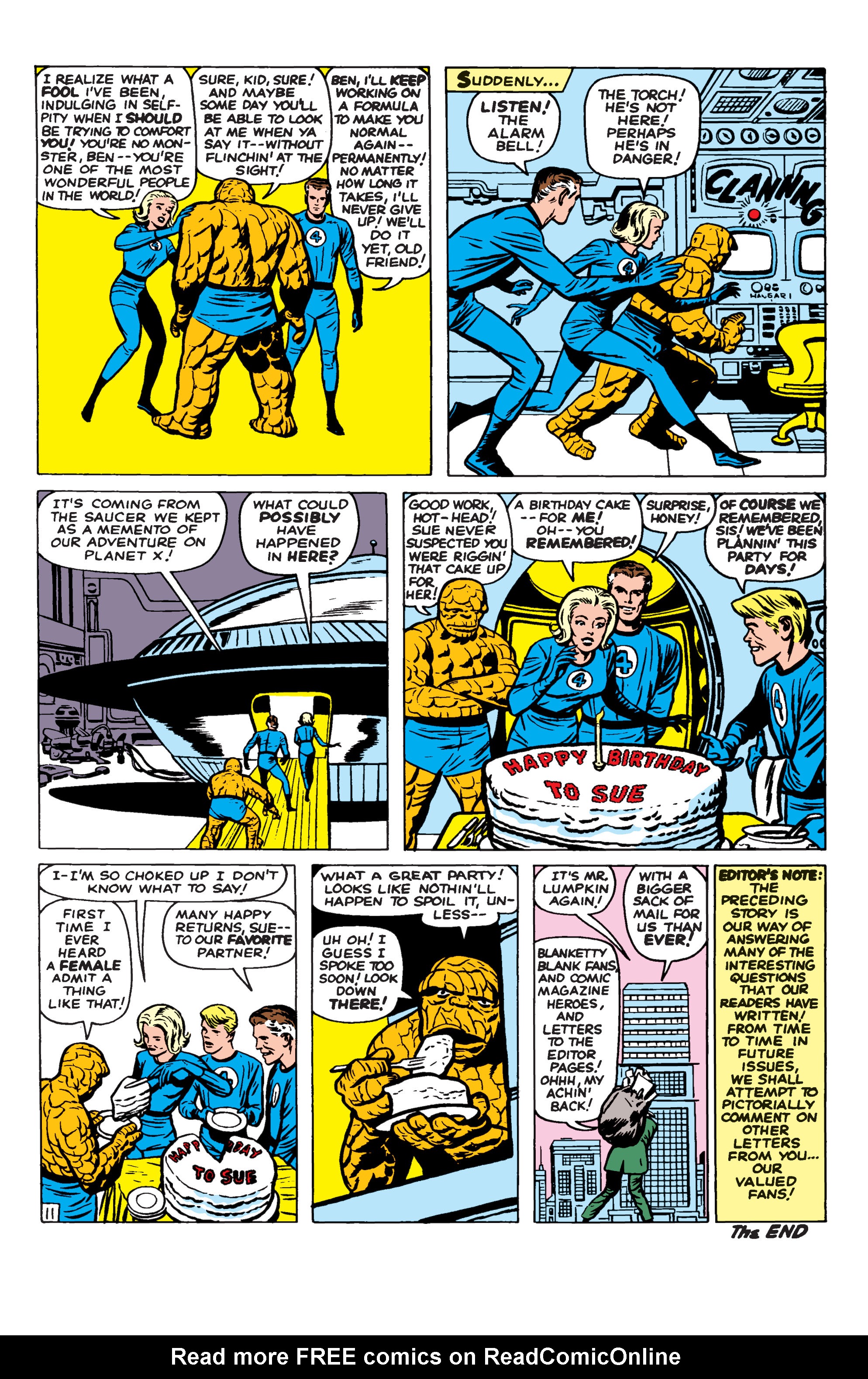 Read online Fantastic Four (1961) comic -  Issue #11 - 12