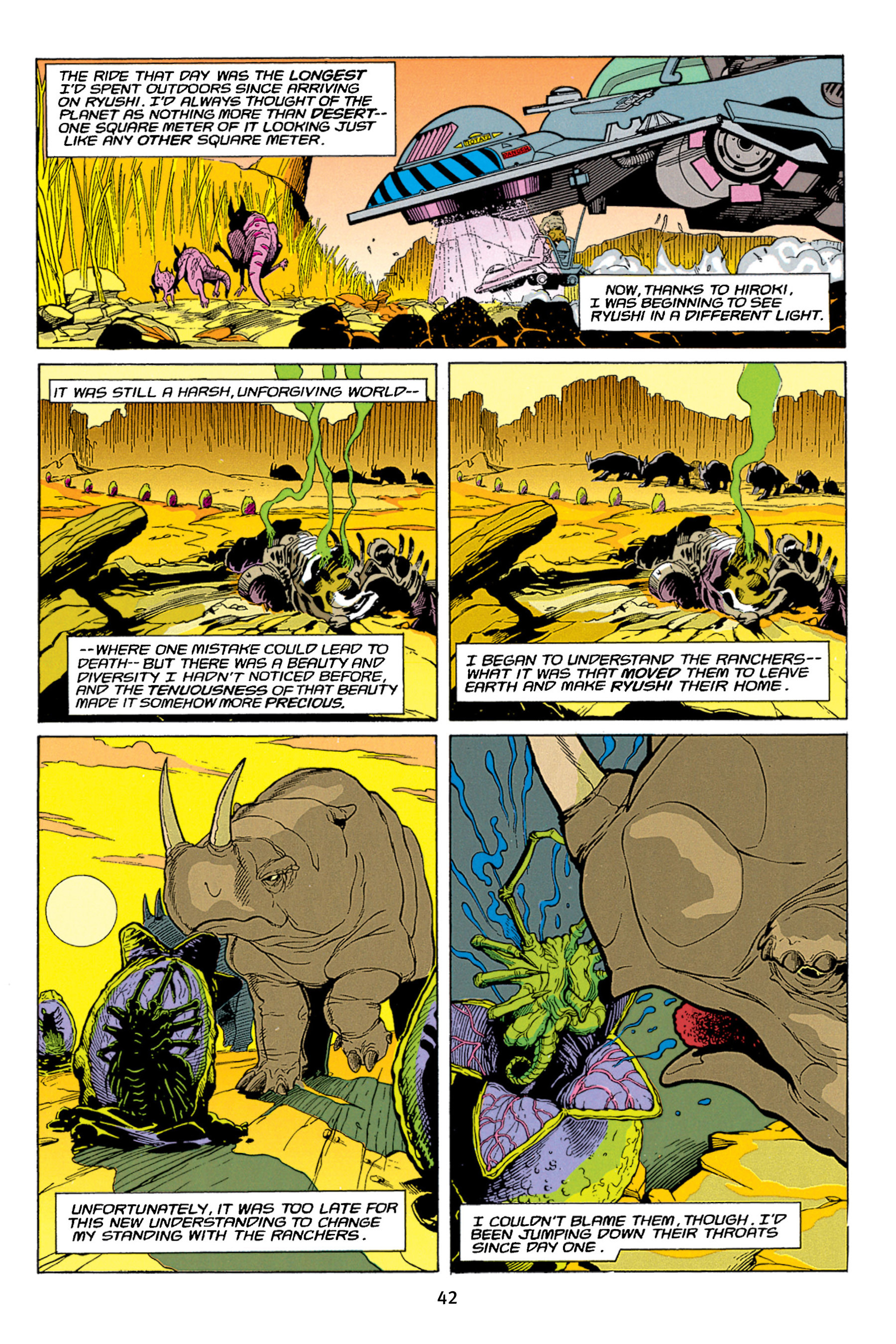 Read online Aliens vs. Predator Omnibus comic -  Issue # _TPB 1 Part 1 - 42