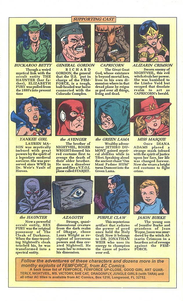 Read online Femforce: The Capricorn Chronicles comic -  Issue # TPB - 8