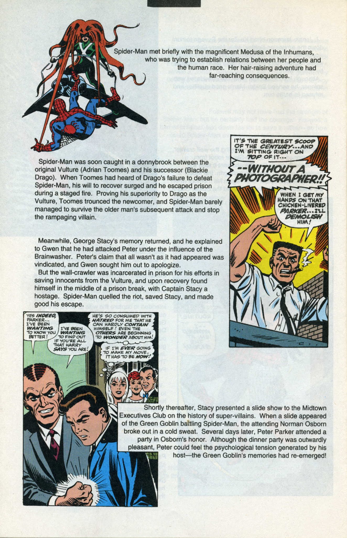 Read online Spider-Man Saga (1991) comic -  Issue #1 - 42