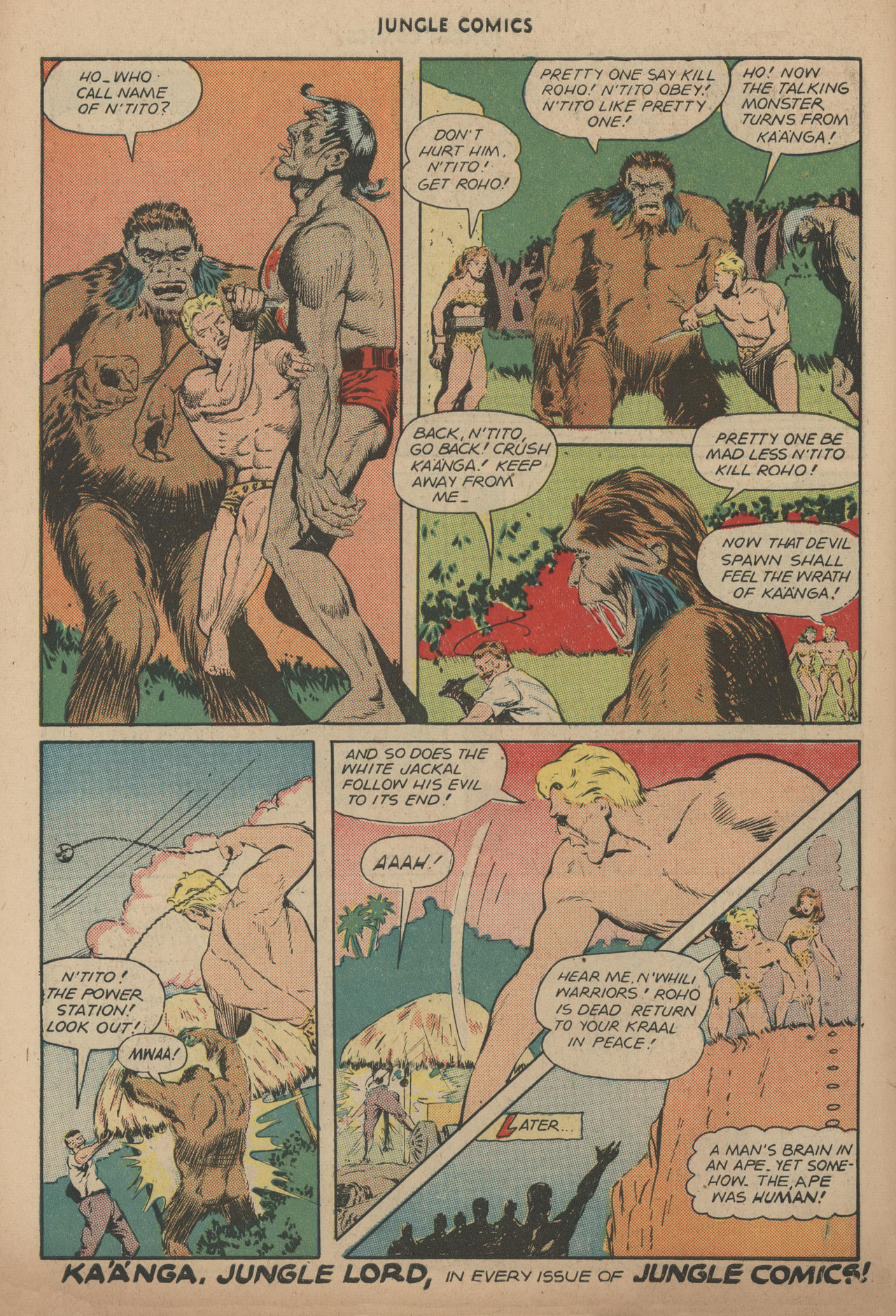 Read online Jungle Comics comic -  Issue #85 - 12