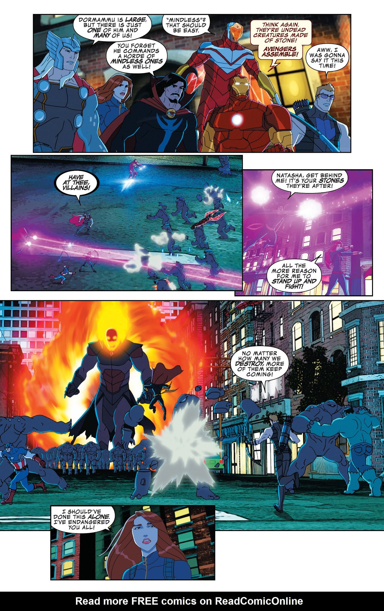 Read online Avengers vs. Thanos (2018) comic -  Issue # TPB - 61