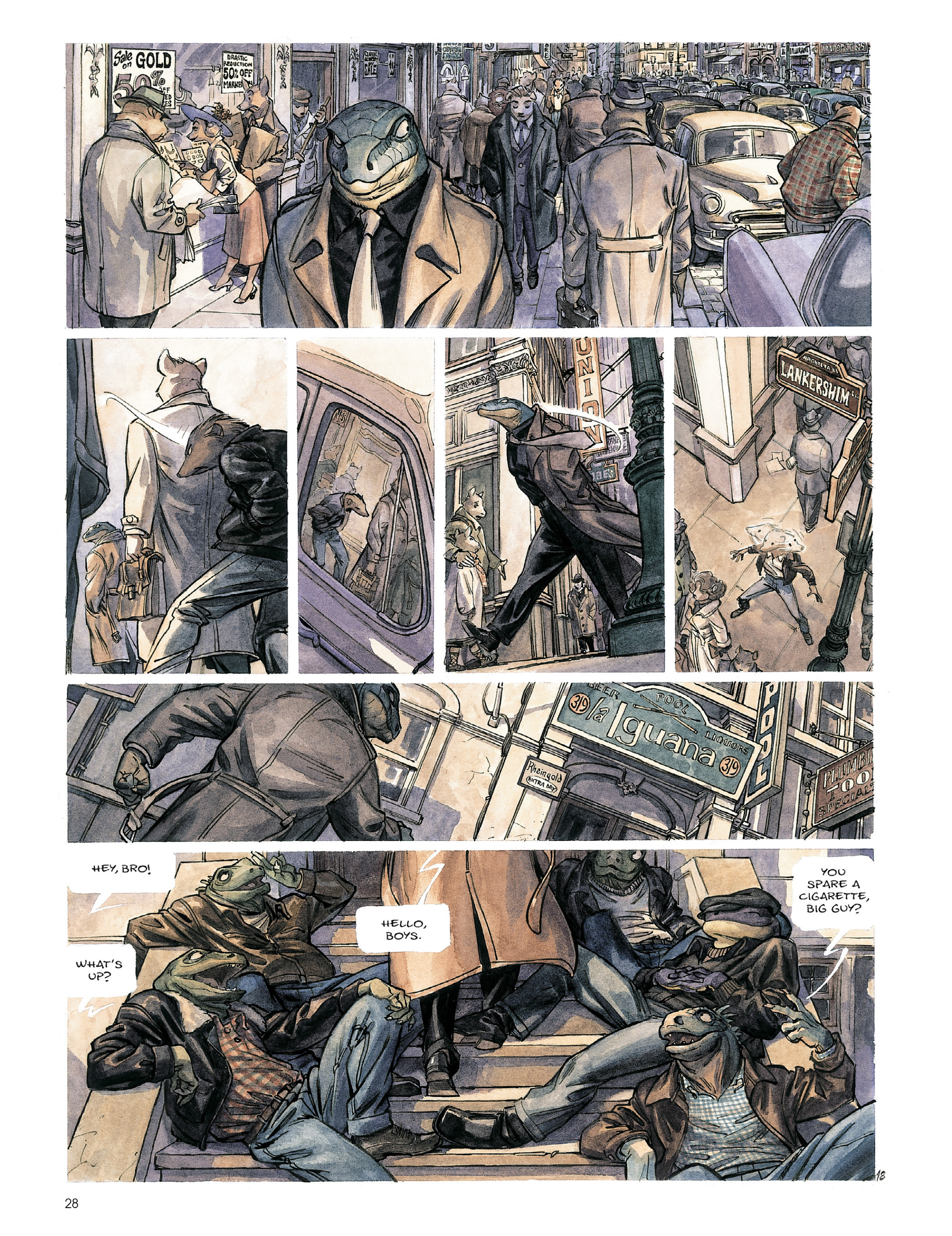 Read online Blacksad (2010) comic -  Issue # Full - 29