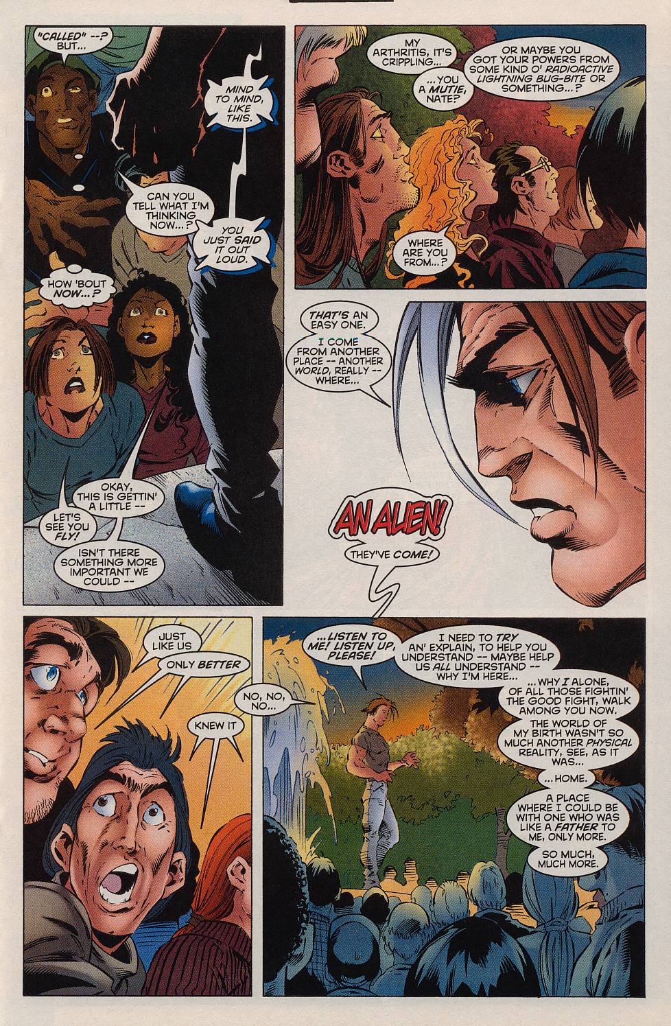 Read online X-Man comic -  Issue #34 - 9