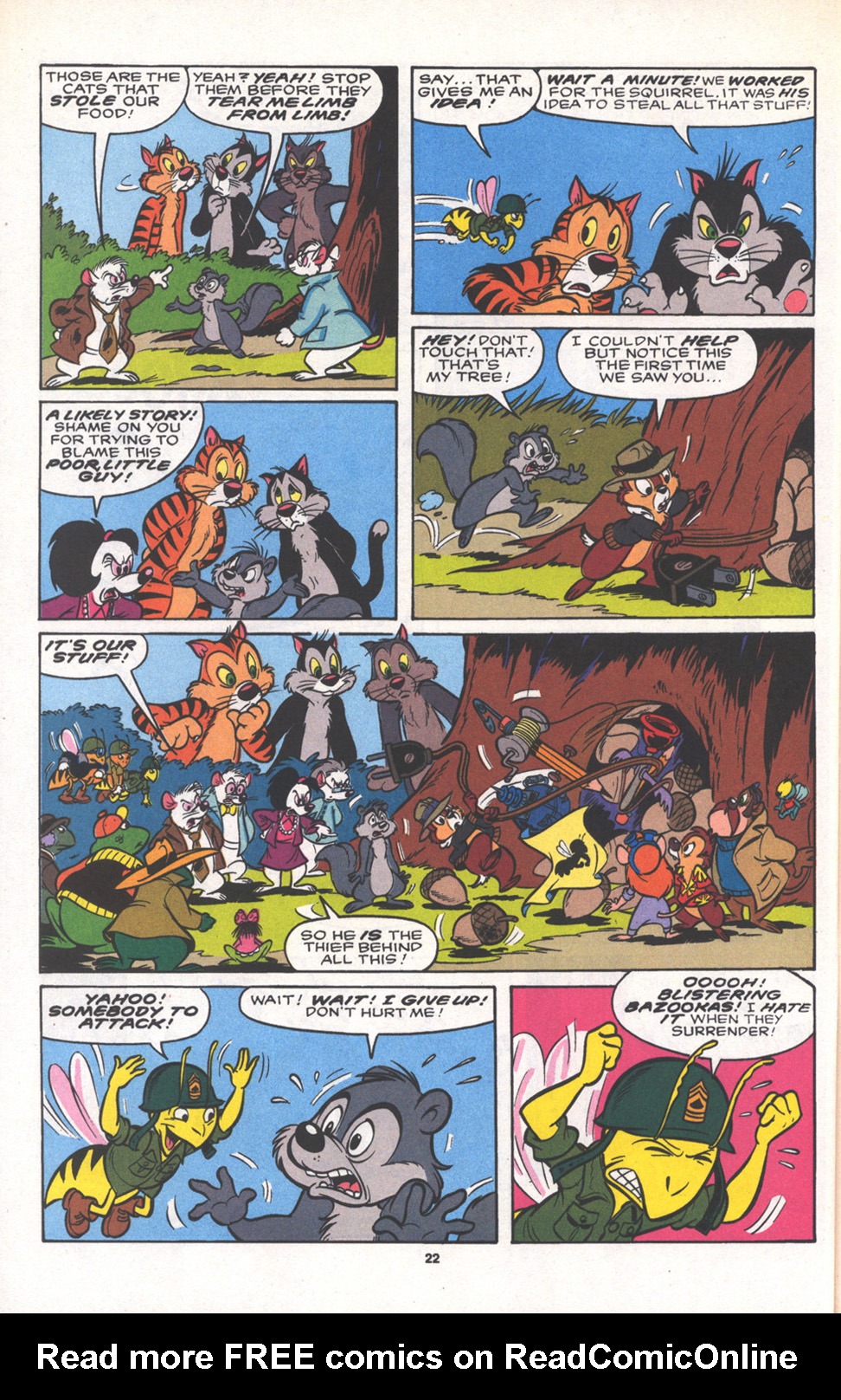 Read online Disney's Chip 'N Dale Rescue Rangers comic -  Issue #16 - 28