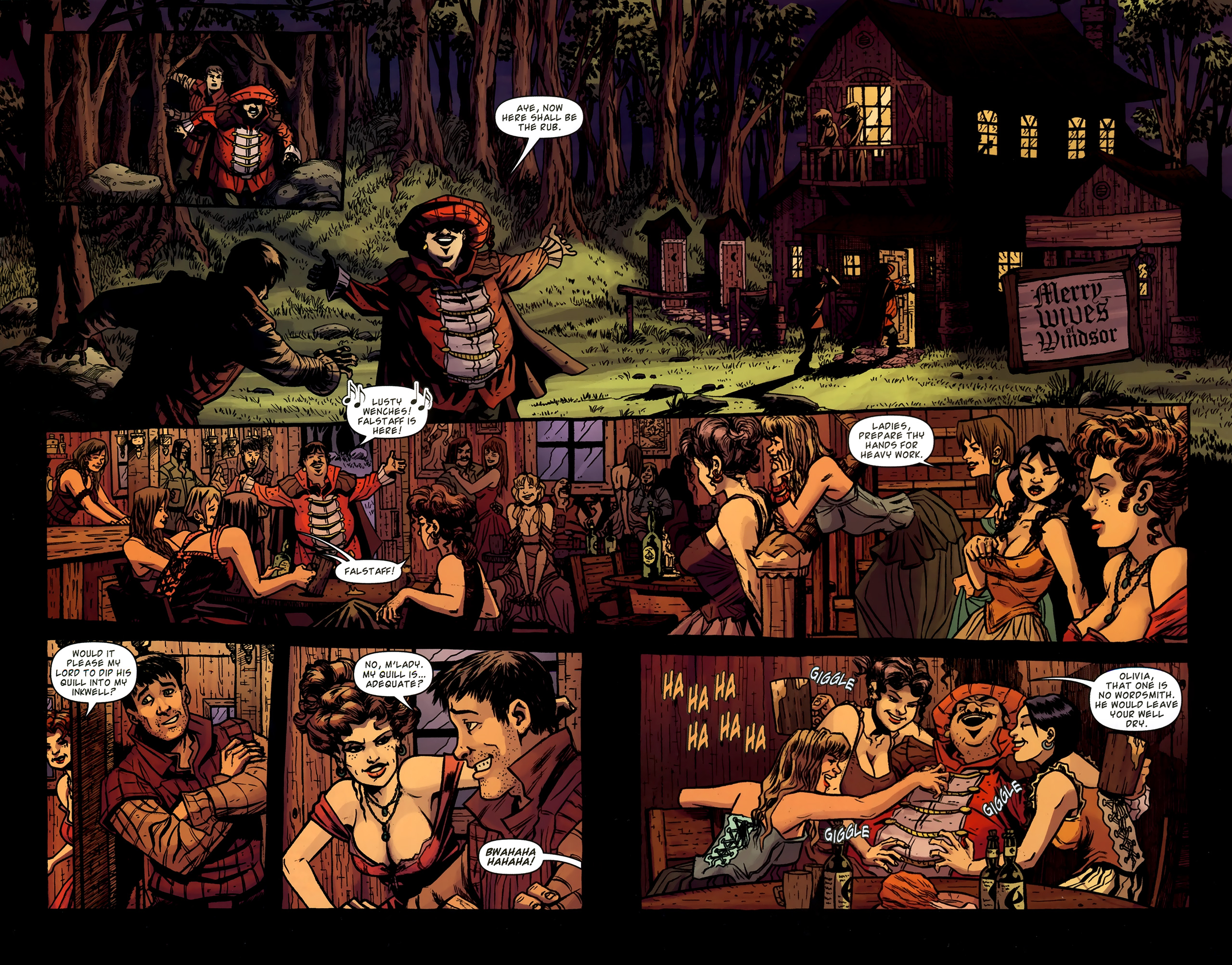 Read online Kill Shakespeare comic -  Issue #3 - 14