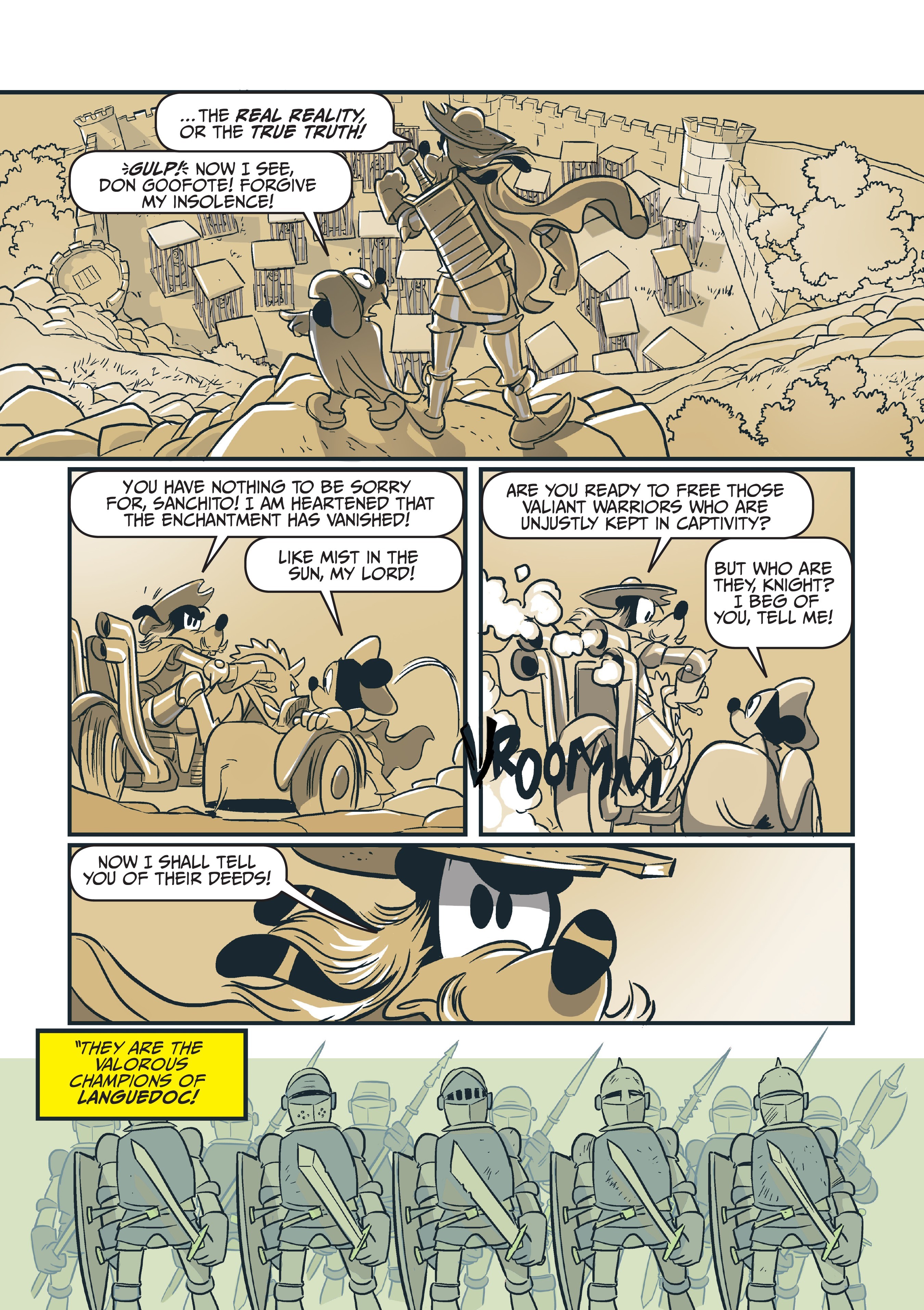 Read online Disney Don Quixote, Starring Goofy and Mickey Mouse comic -  Issue # TPB - 47