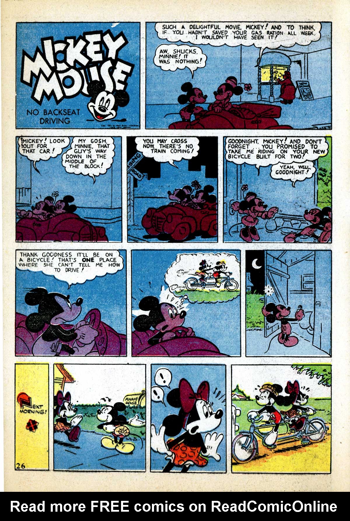 Read online Walt Disney's Comics and Stories comic -  Issue #35 - 27