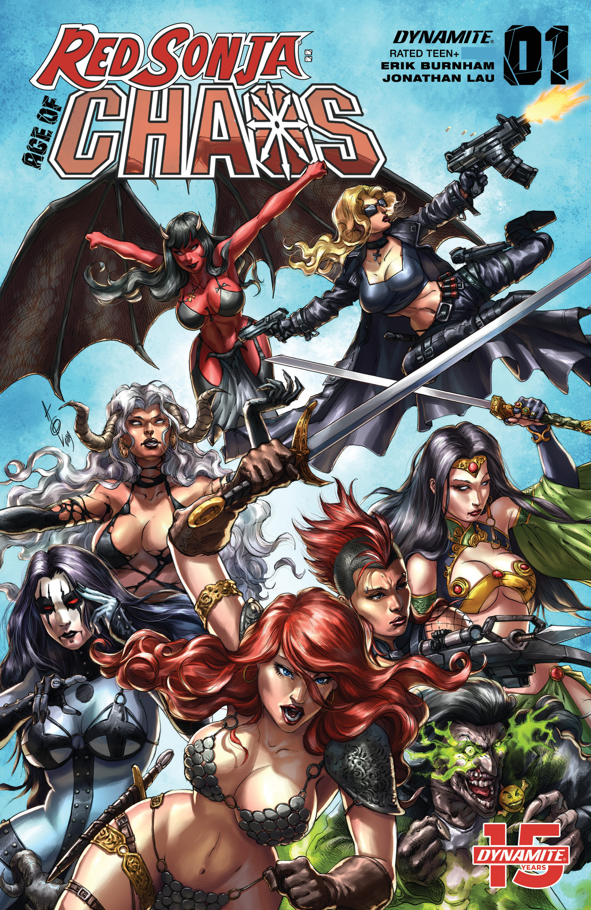 Read online Red Sonja: Age of Chaos comic -  Issue #1 - 2