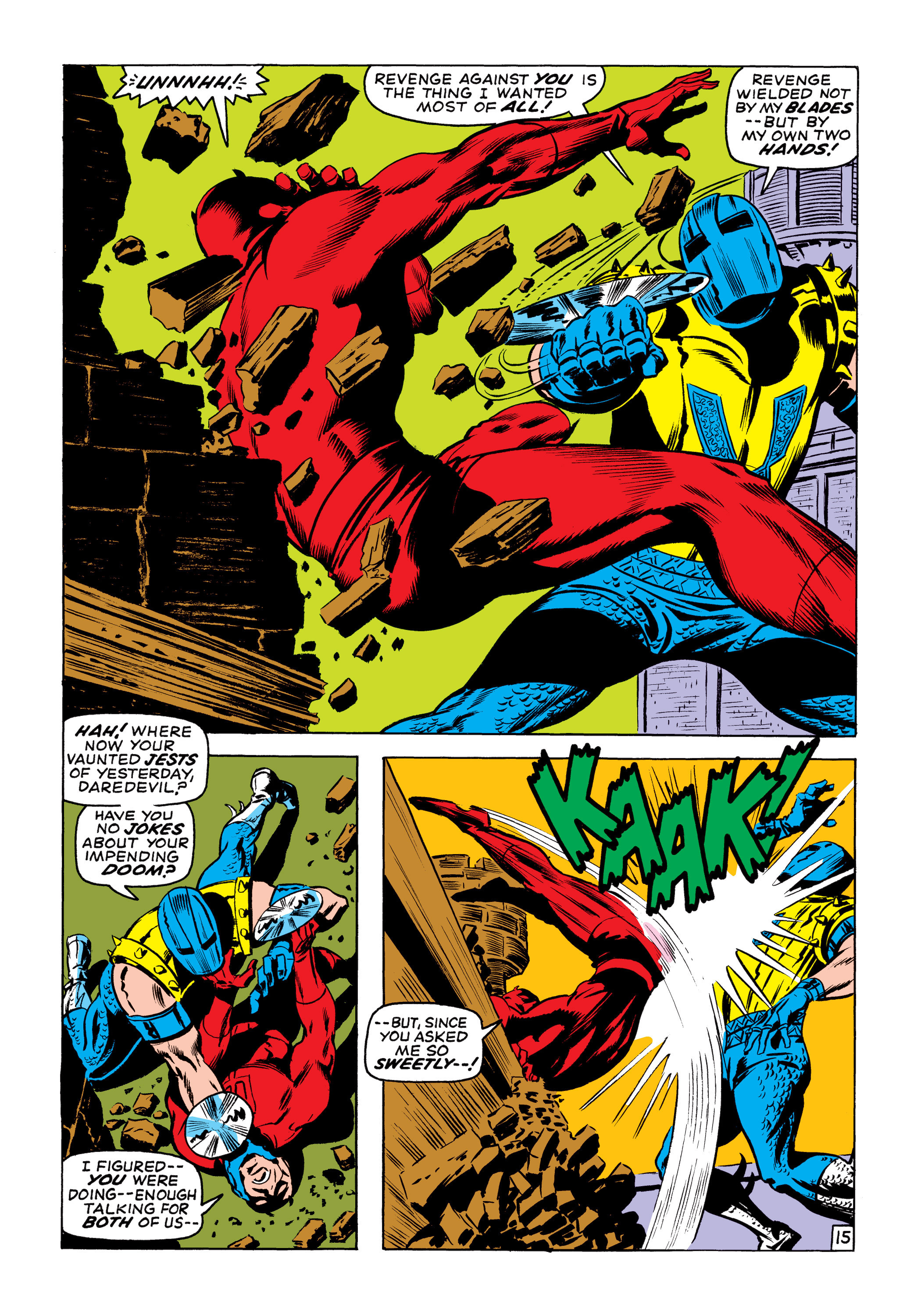 Read online Marvel Masterworks: Daredevil comic -  Issue # TPB 6 (Part 2) - 109